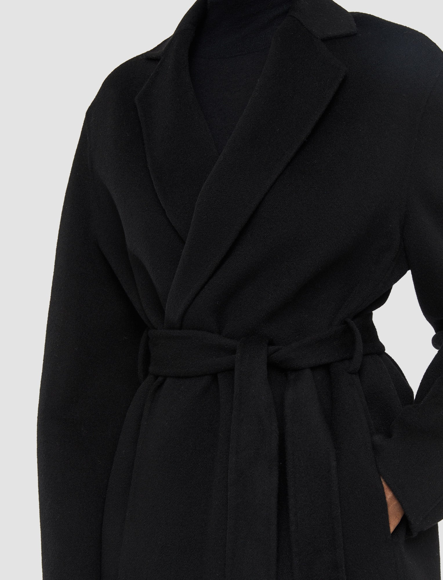 ブラック-double-face-cashmere-cenda-コート-JOSEPH