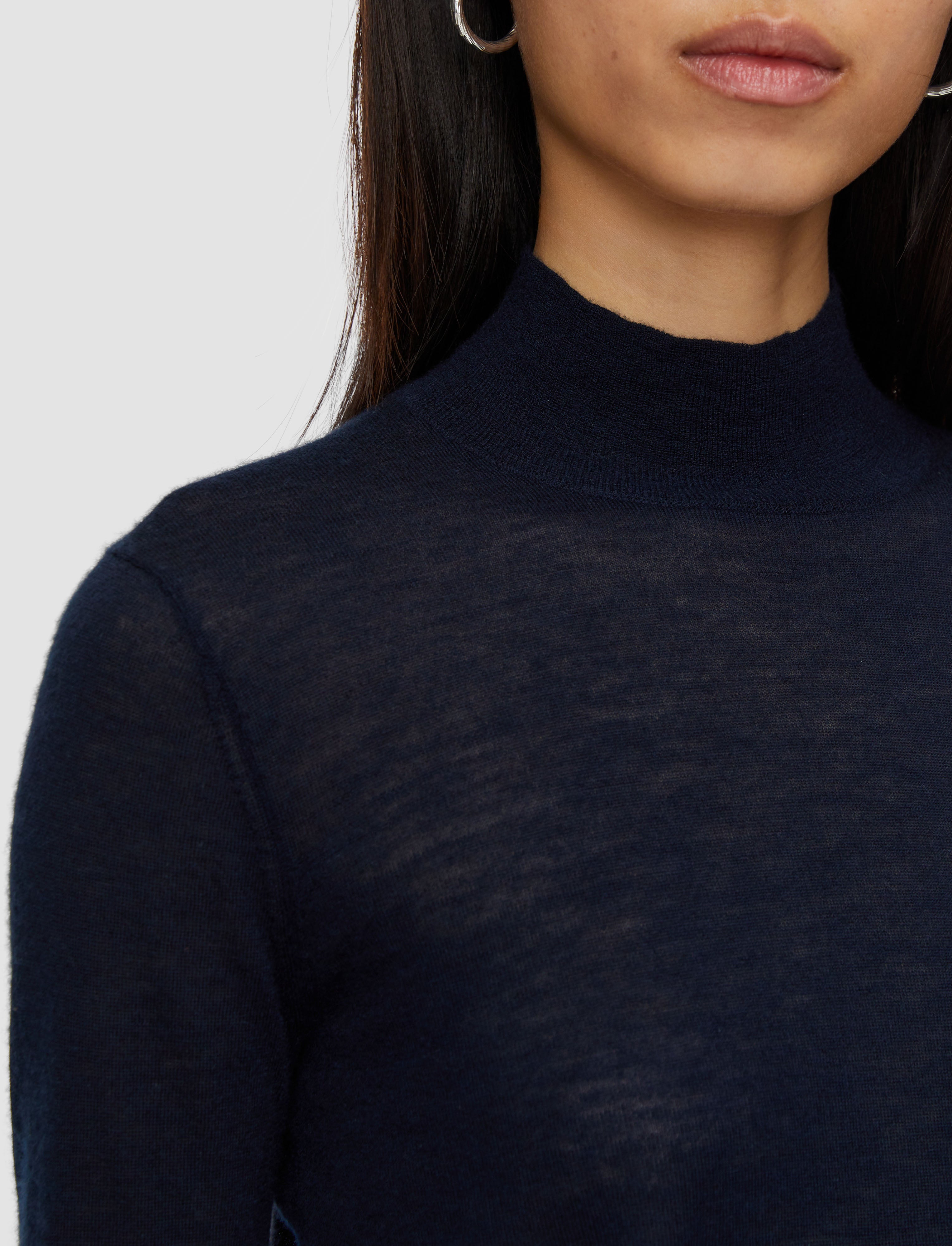 bleu-pull-col-montant-en-cashair-JOSEPH