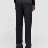 Pantalon Tova en satin de soie