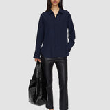 Joe Silk Crepe de Chine Blouse