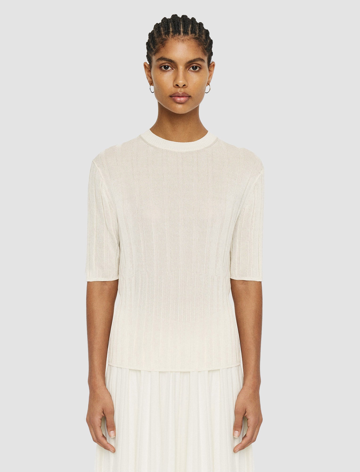 white-crisp-rayon-knitted-t-shirt-JOSEPH