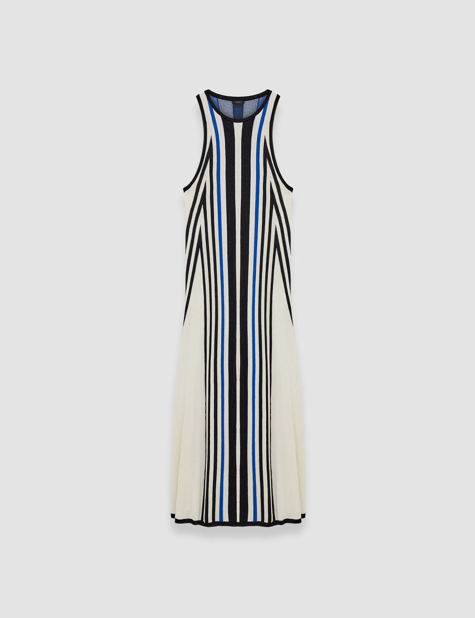 White Cretto Jacquard Knitted Dress - Joseph