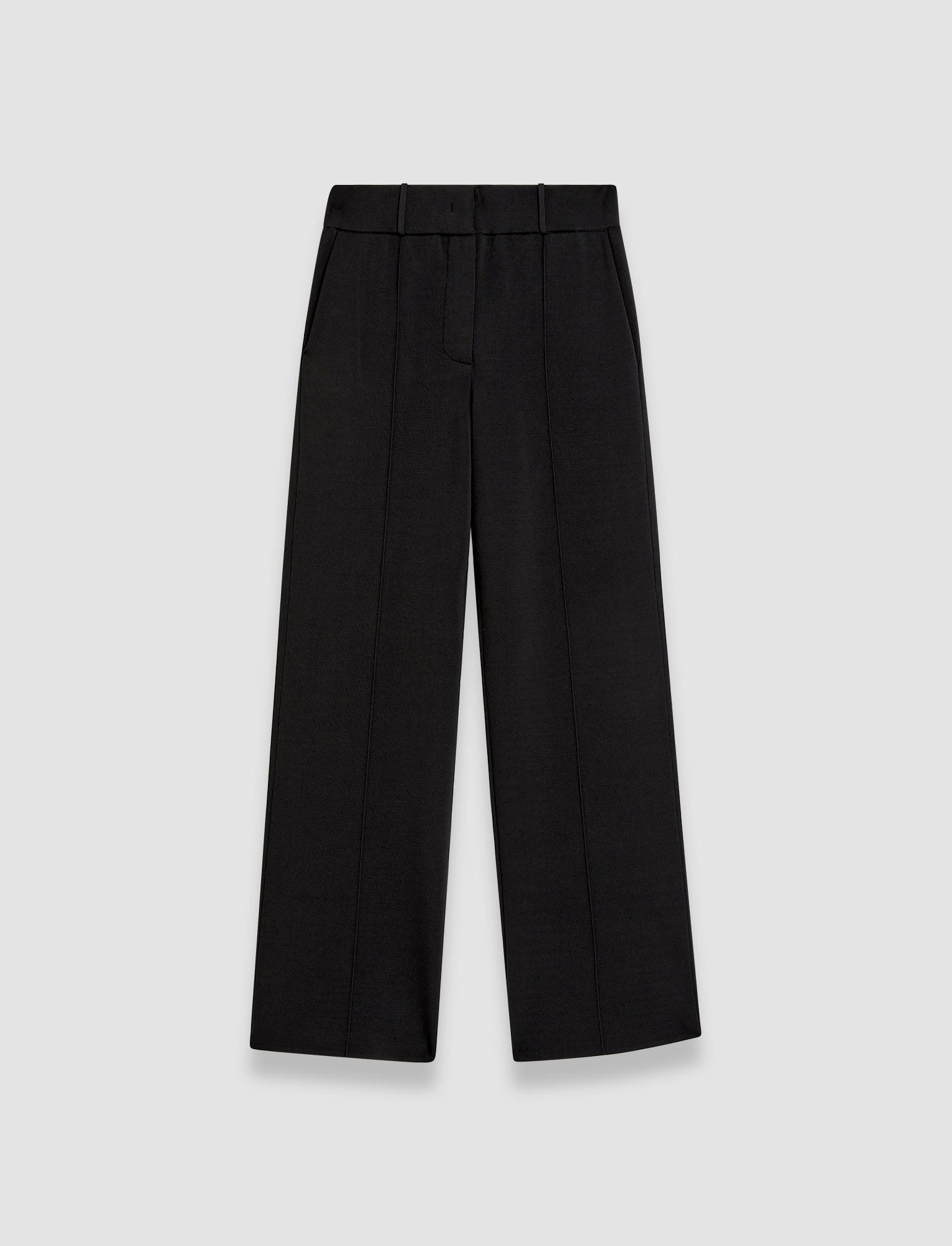 black-milano-knit-stretch-trousers-JOSEPH