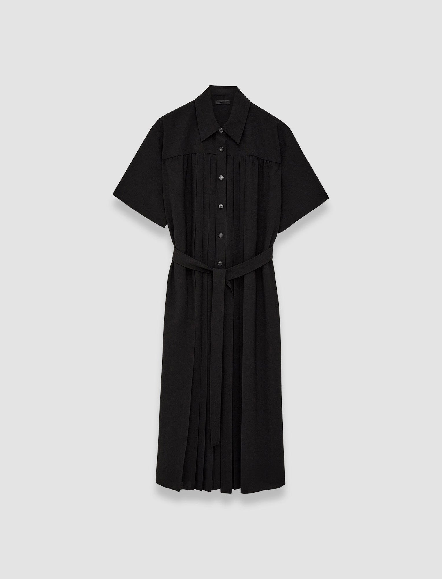black-airy-plisse-arcade-dress-JOSEPH