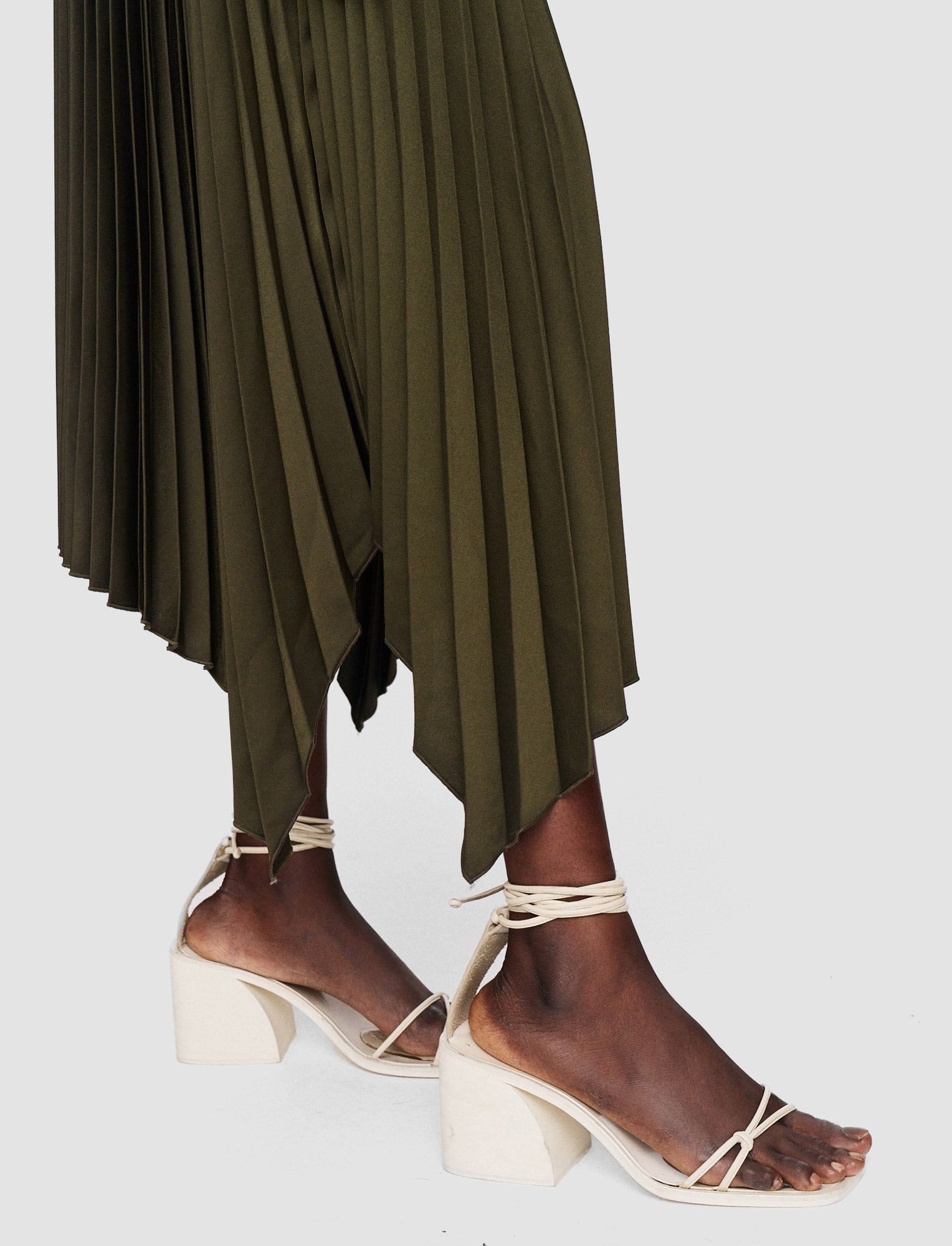 緑-knit-weave-plisse-darno-ドレス-JOSEPH