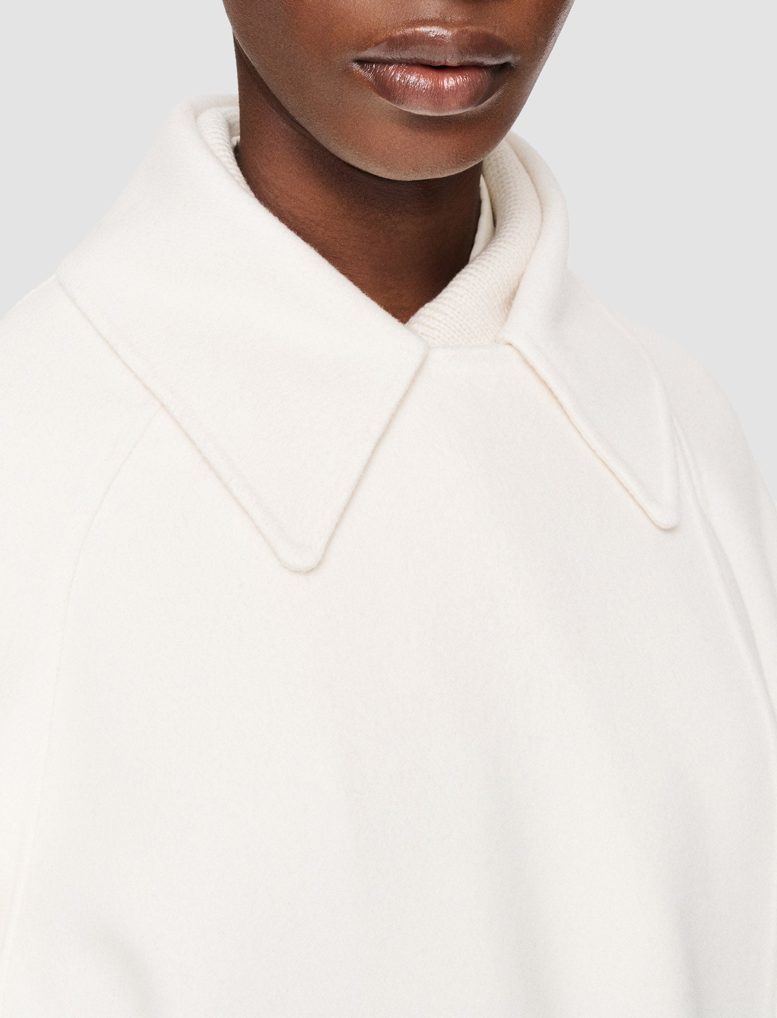 ホワイト-double-face-cashmere-navarre-コート-JOSEPH