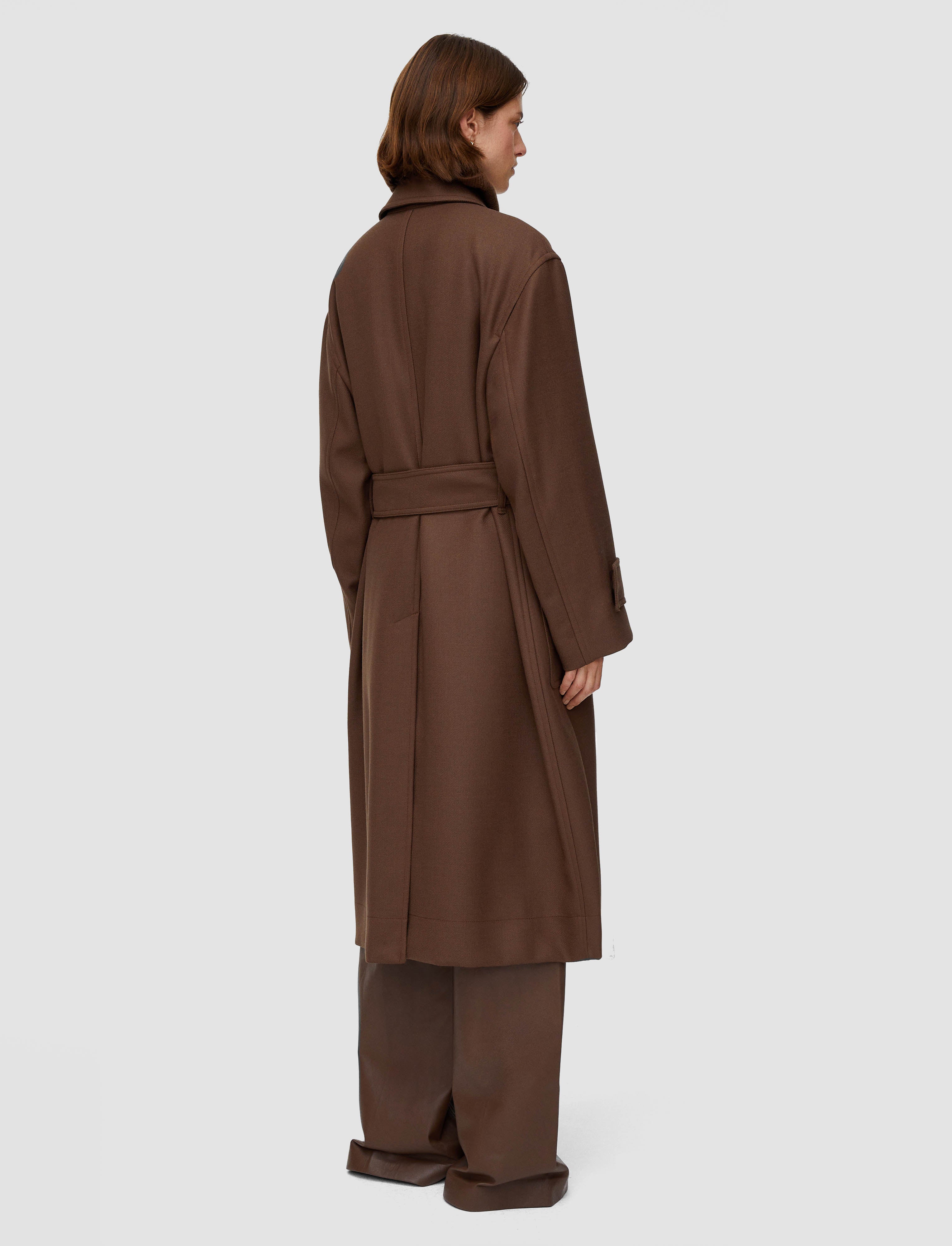 marron-manteau-louise-en-laine-heritage-JOSEPH