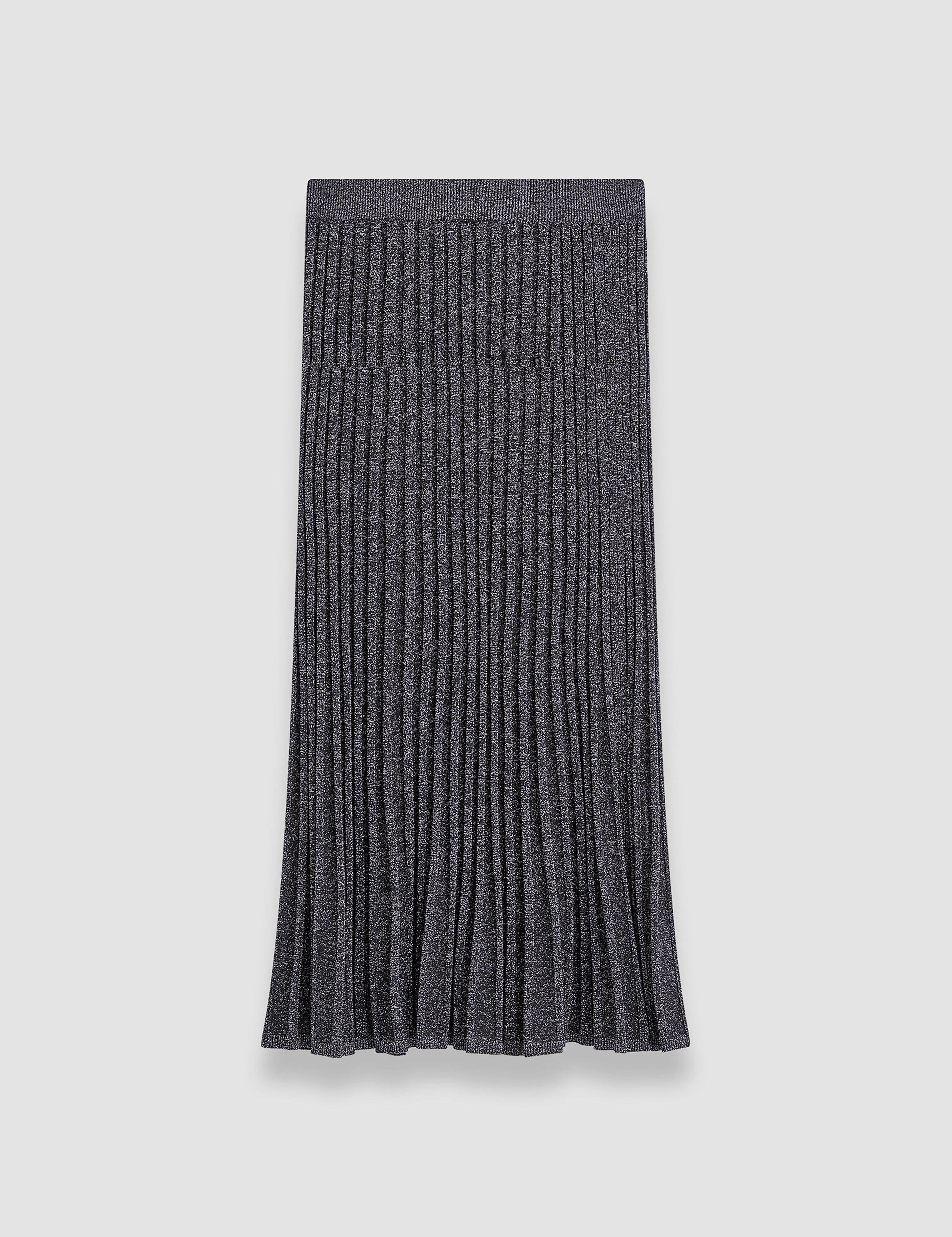 Purple Lurex Knit Skirt - Joseph
