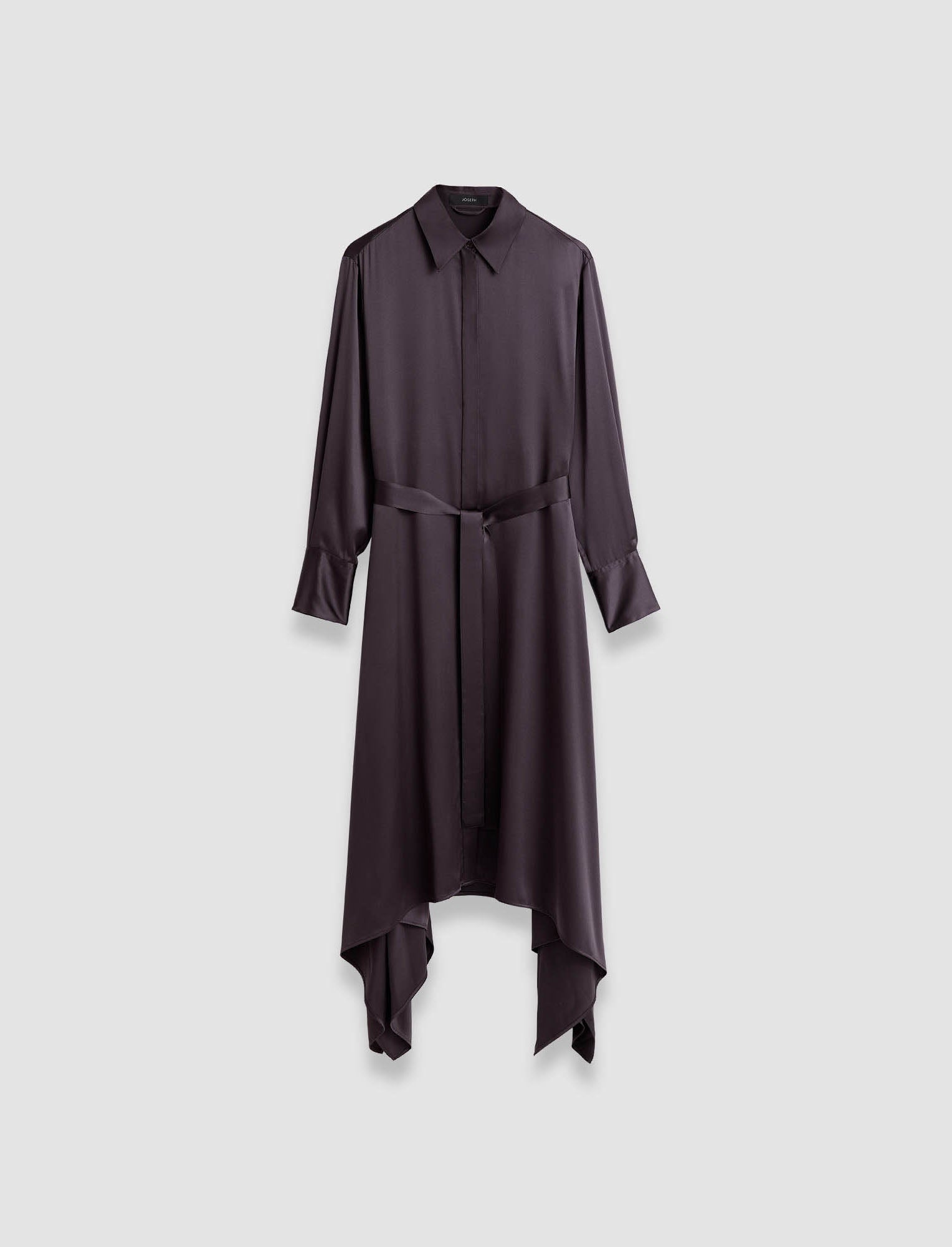 パープル-cyprien-silk-satin-ドレス-JOSEPH
