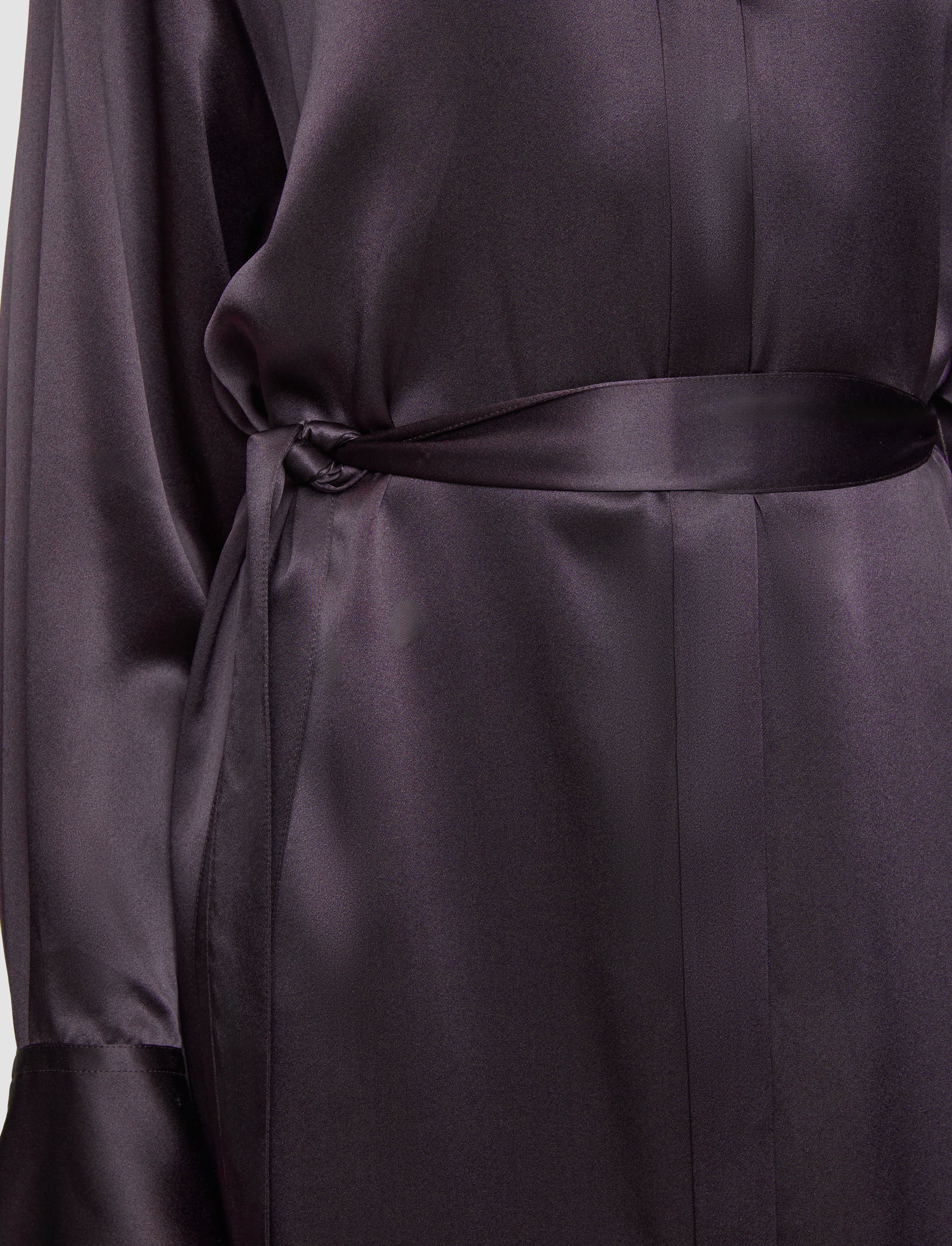 パープル-cyprien-silk-satin-ドレス-JOSEPH