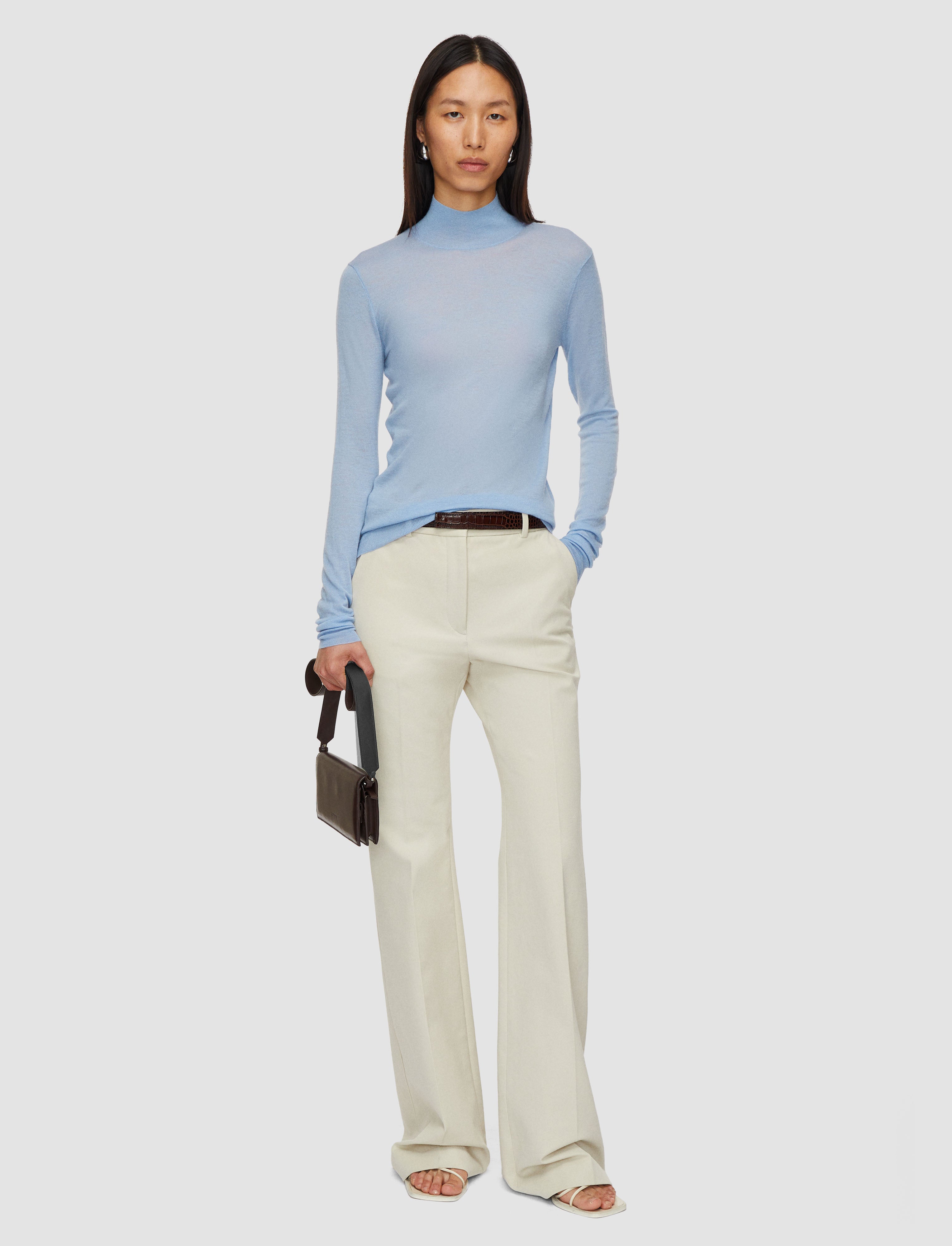 bleu-pull-col-montant-en-cashair-JOSEPH