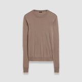 Grey Cashair Round Neck Jumper - Joseph