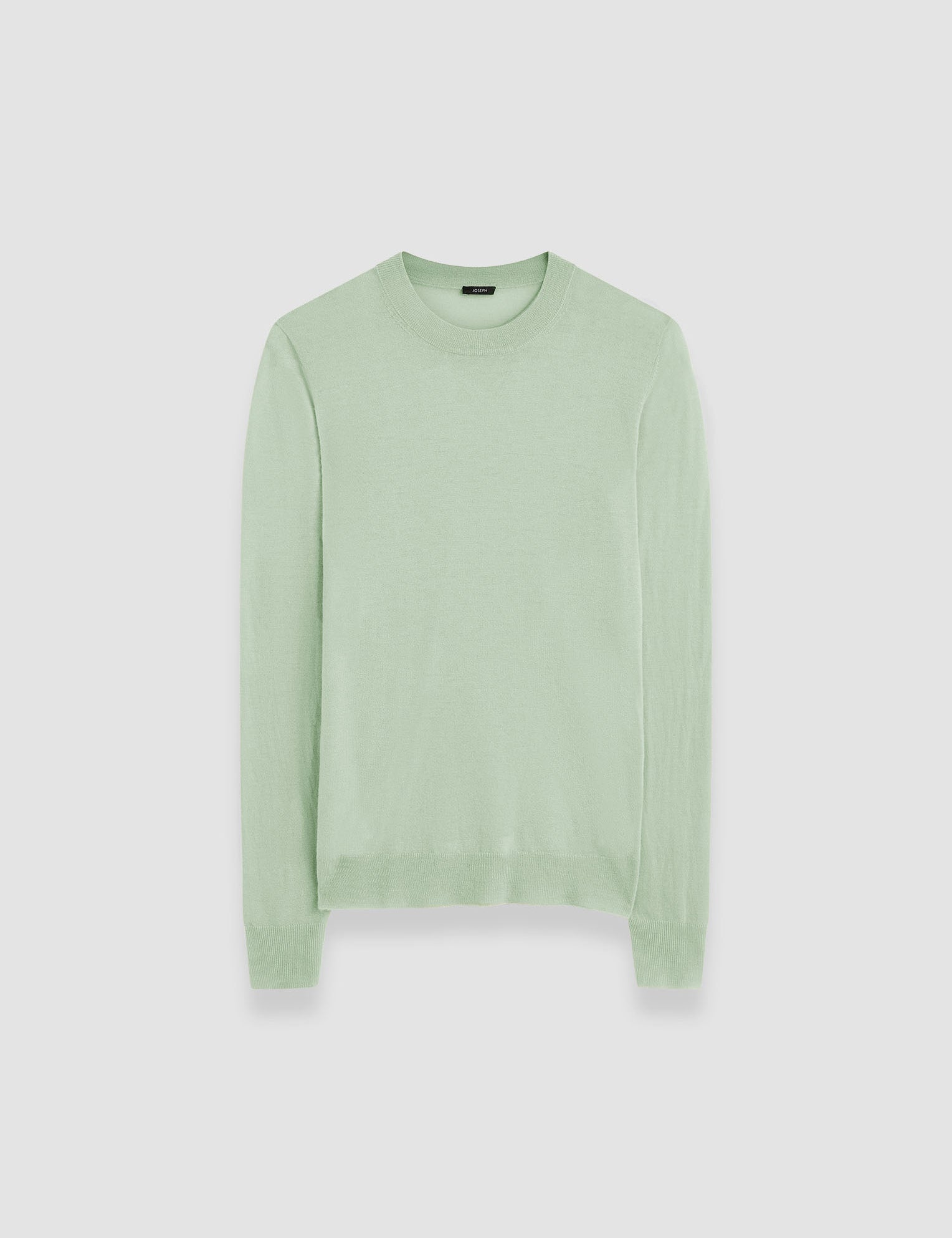 Green Cashair Round Neck Jumper - Joseph