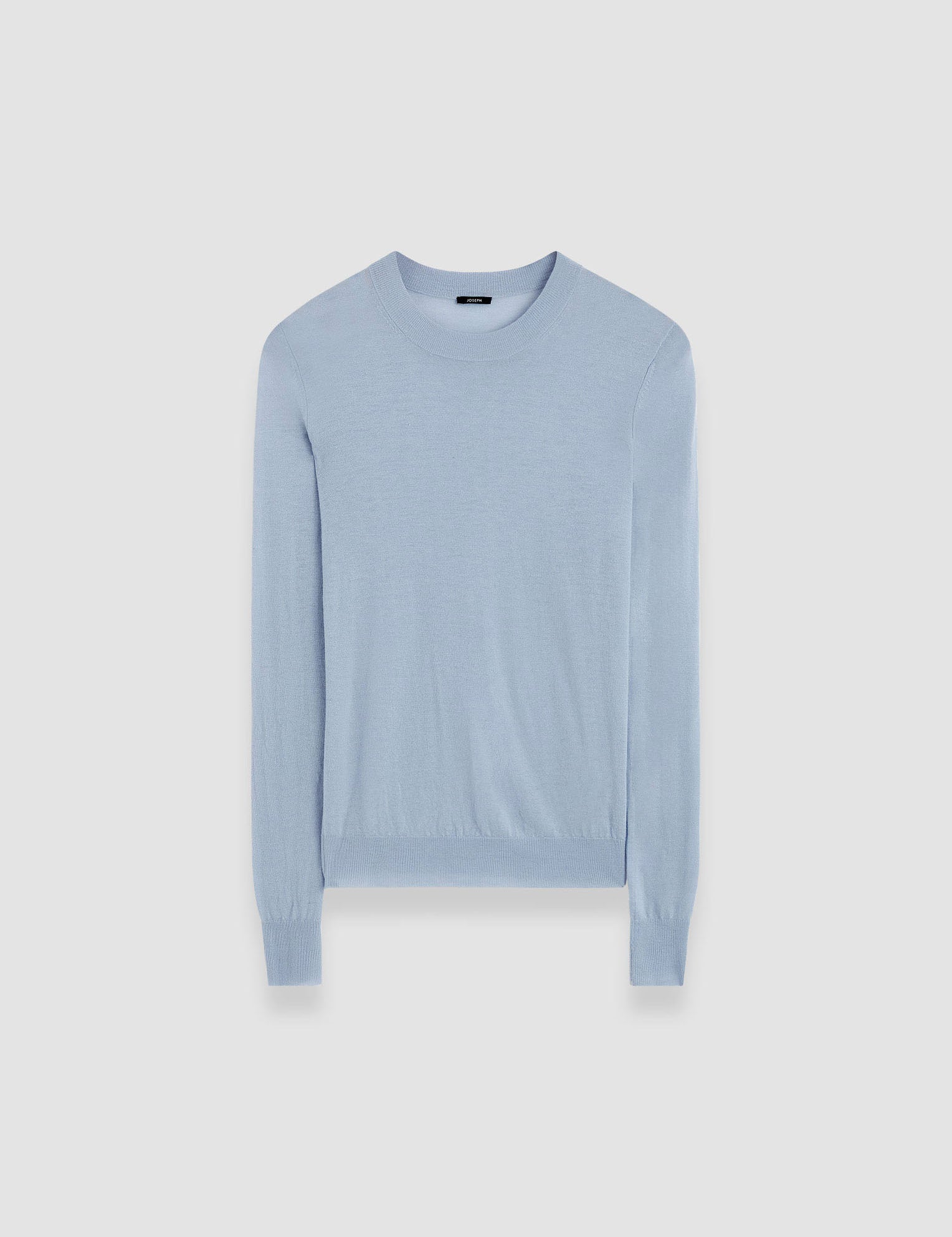 Blue Cashair Round Neck Jumper - Joseph