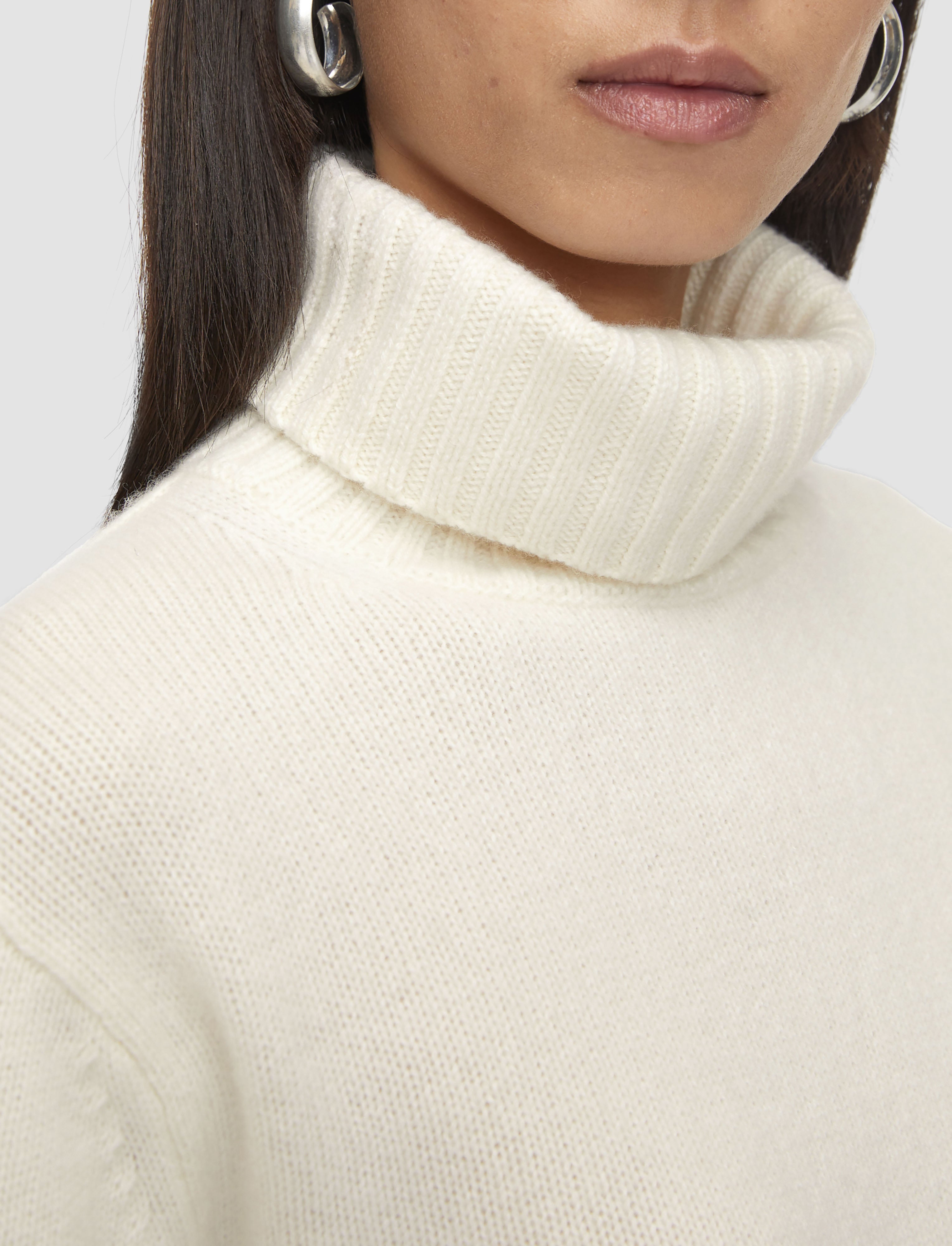 ホワイト-open-cashmere-ハイネックジャンパー-JOSEPH