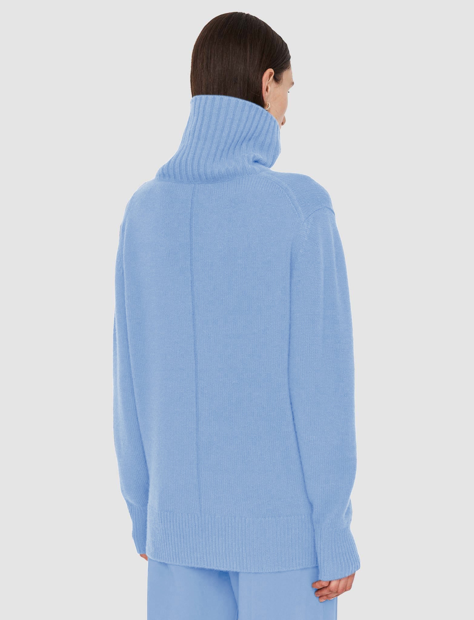 青-open-cashmere-ハイネックジャンパー-JOSEPH