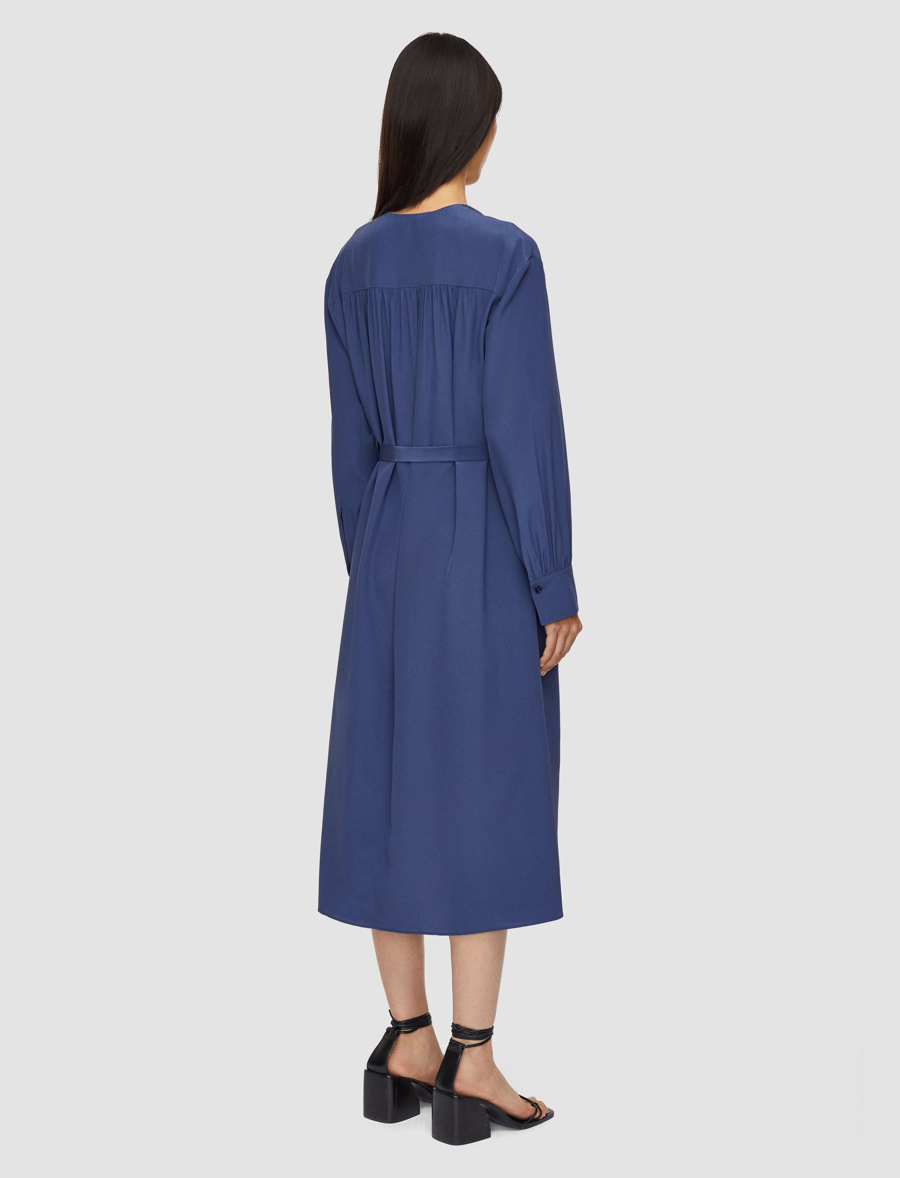 blue-bolero-silk-crepe-de-chine-dress-JOSEPH
