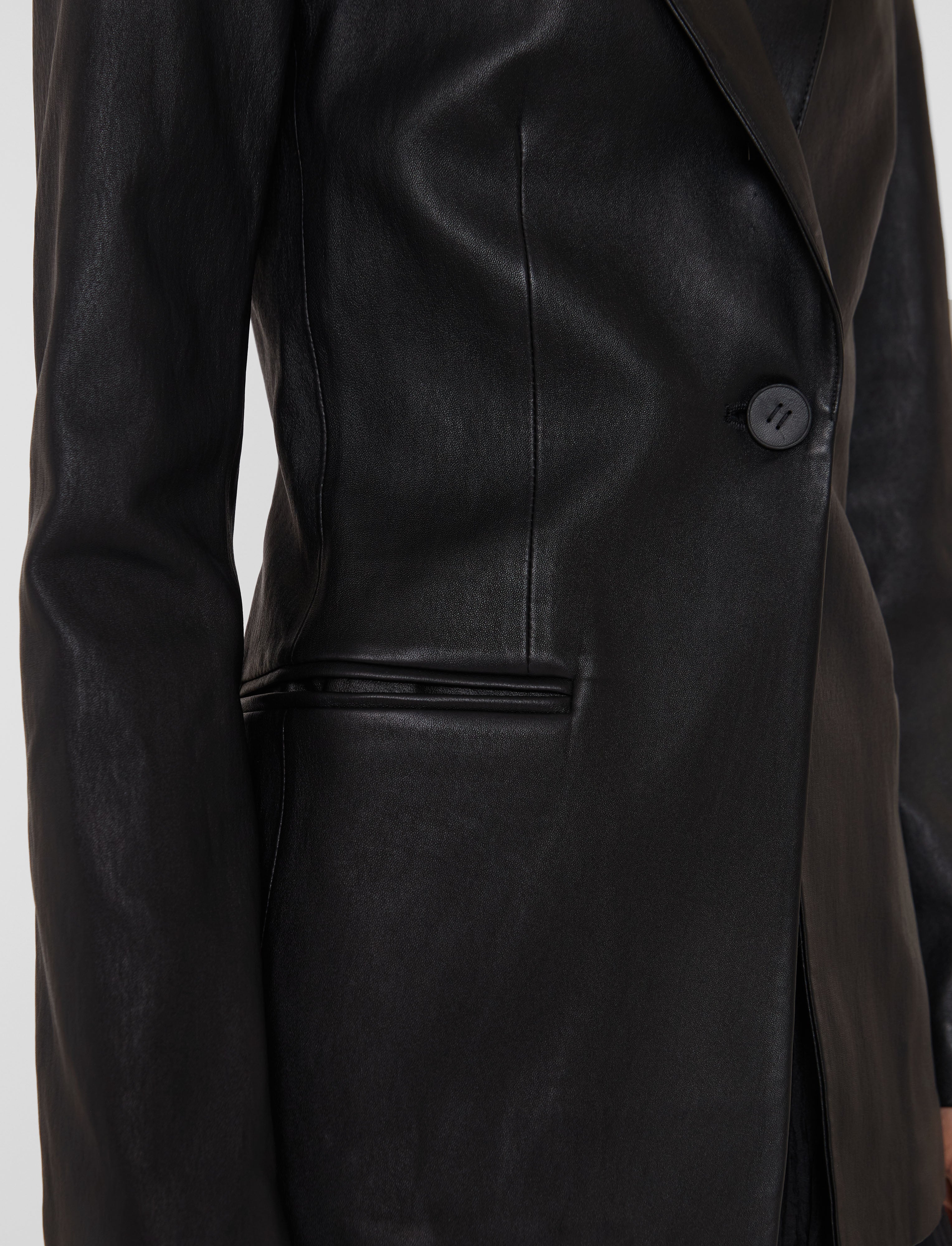 black-pascal-leather-stretch-jacket-JOSEPH