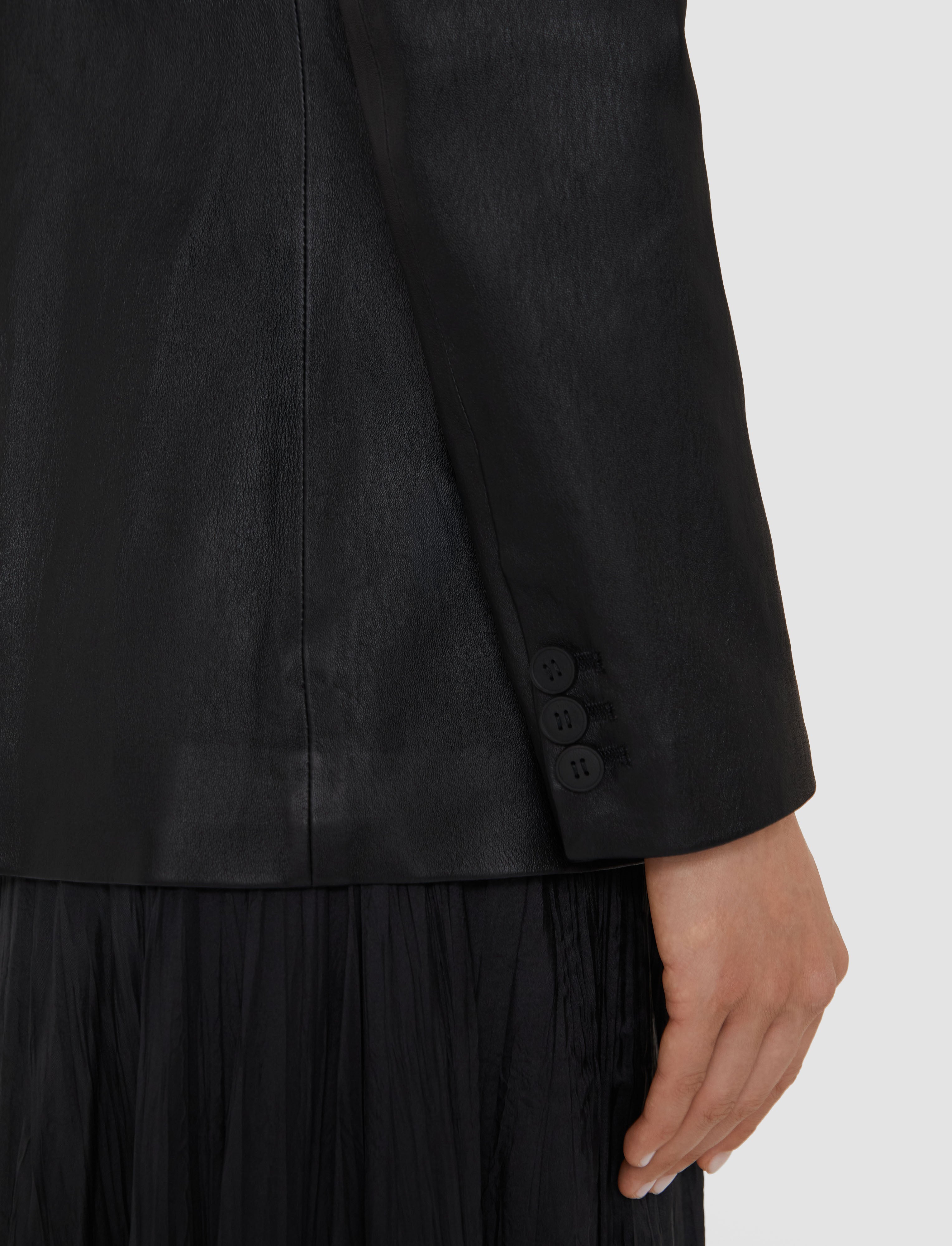 black-pascal-leather-stretch-jacket-JOSEPH