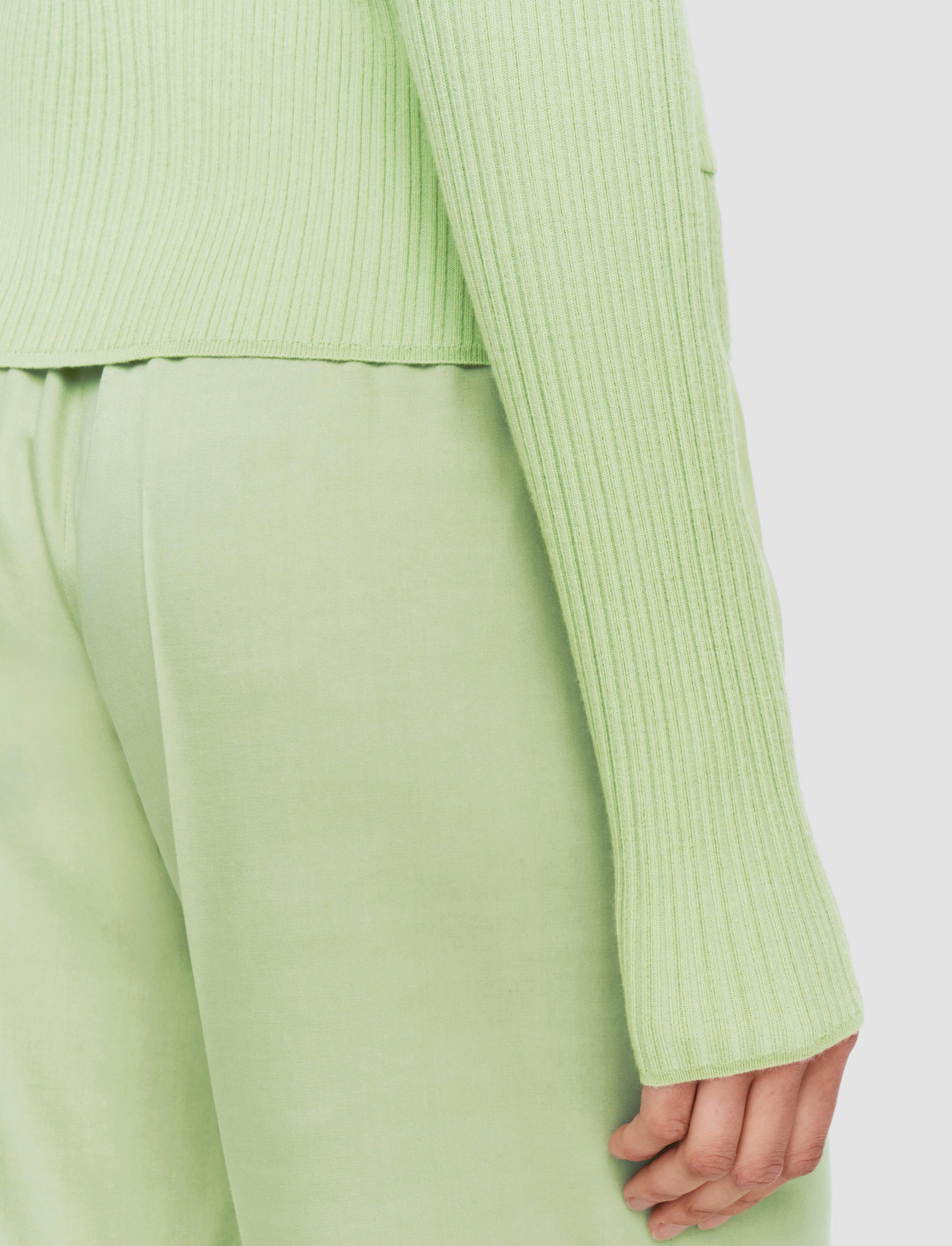 vert-cardigan-en-laine-merinos-cotelee-JOSEPH