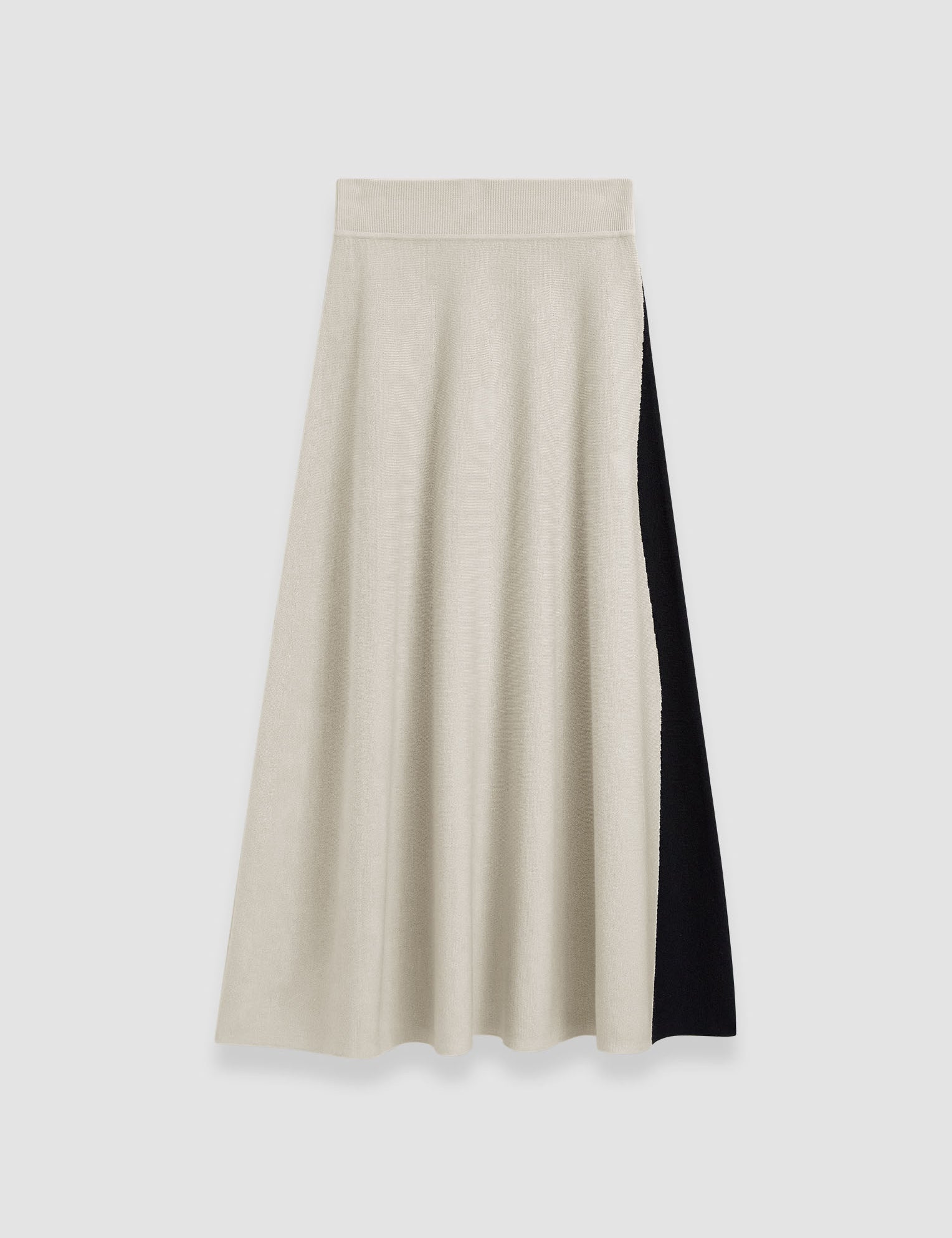 Multicolour Bi-Colour Knit Skirt - Joseph