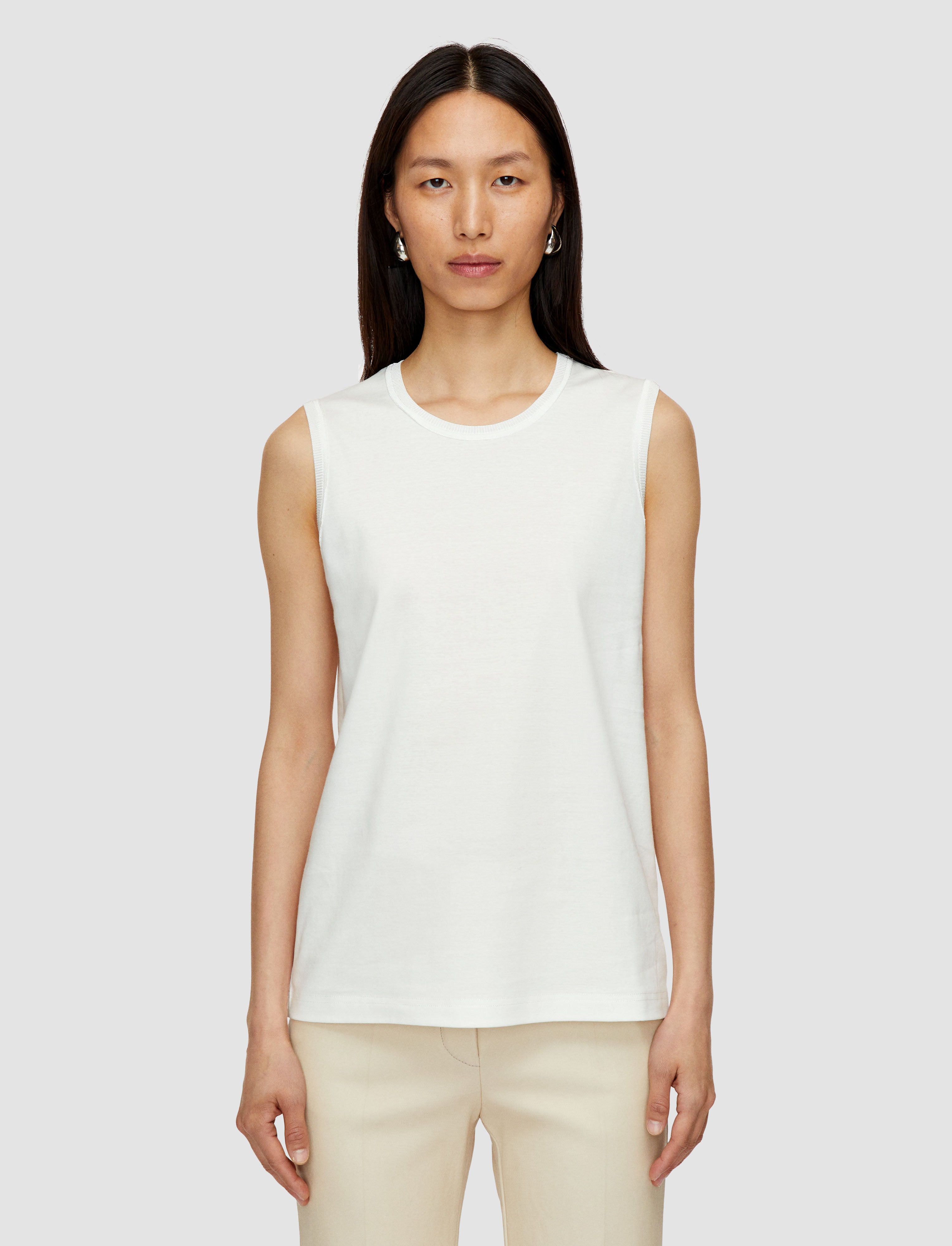 white-comfort-cotton-tank-top-JOSEPH