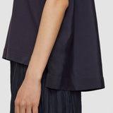 Jersey Habotai Silk Top