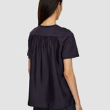 Jersey Habotai Silk Top
