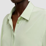 Bold Crepe de Soie Silk Blouse