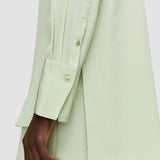 Bold Crepe de Soie Silk Blouse