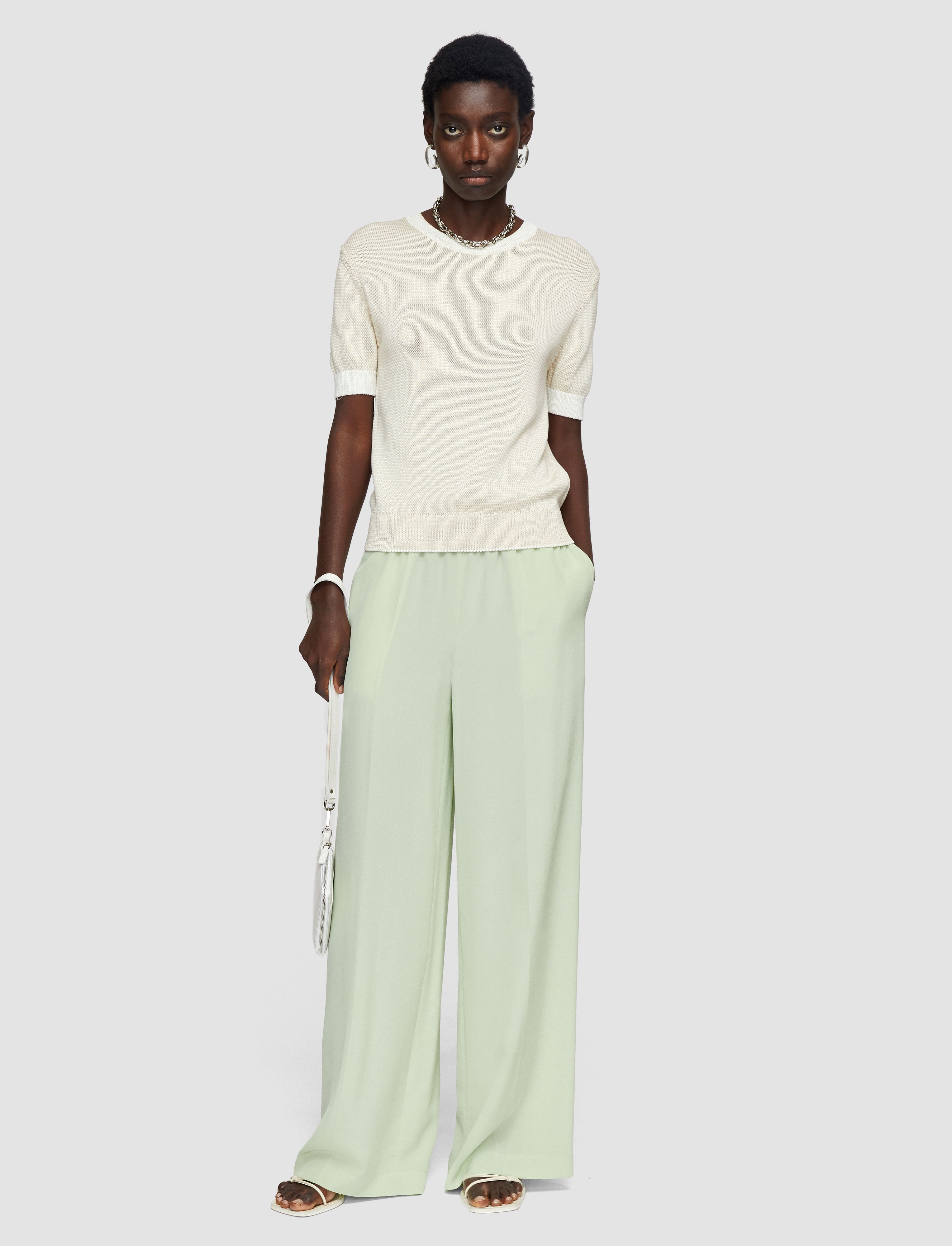 green-hulin-crepe-de-soie-silk-trousers-JOSEPH