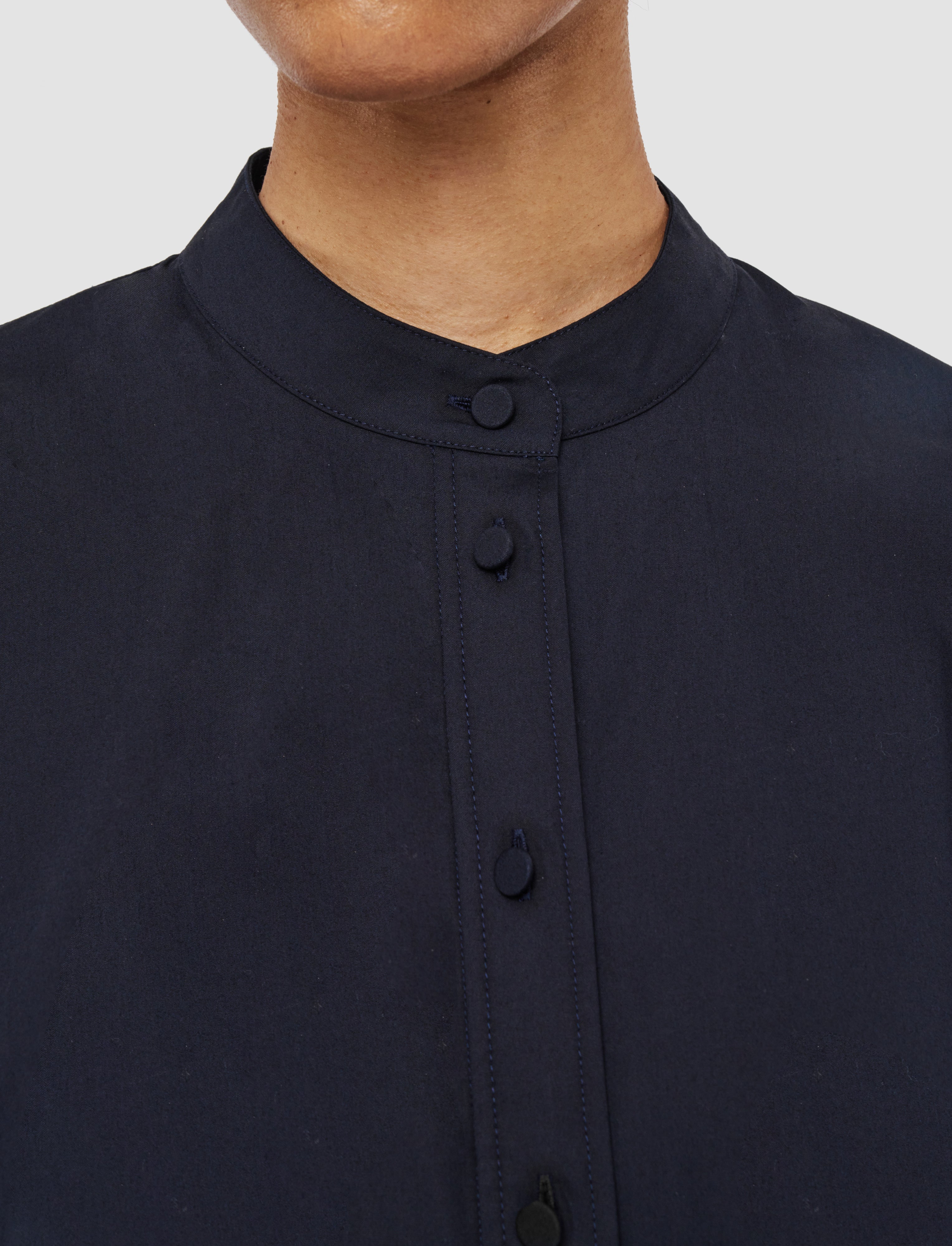 青-congo-poplin-cotton-シャツ-JOSEPH