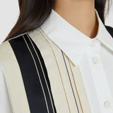 Bacar Poplin Colour Block Shirt