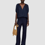 Briela Habotai Silk Blouse