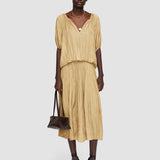 Briela Habotai Silk Blouse