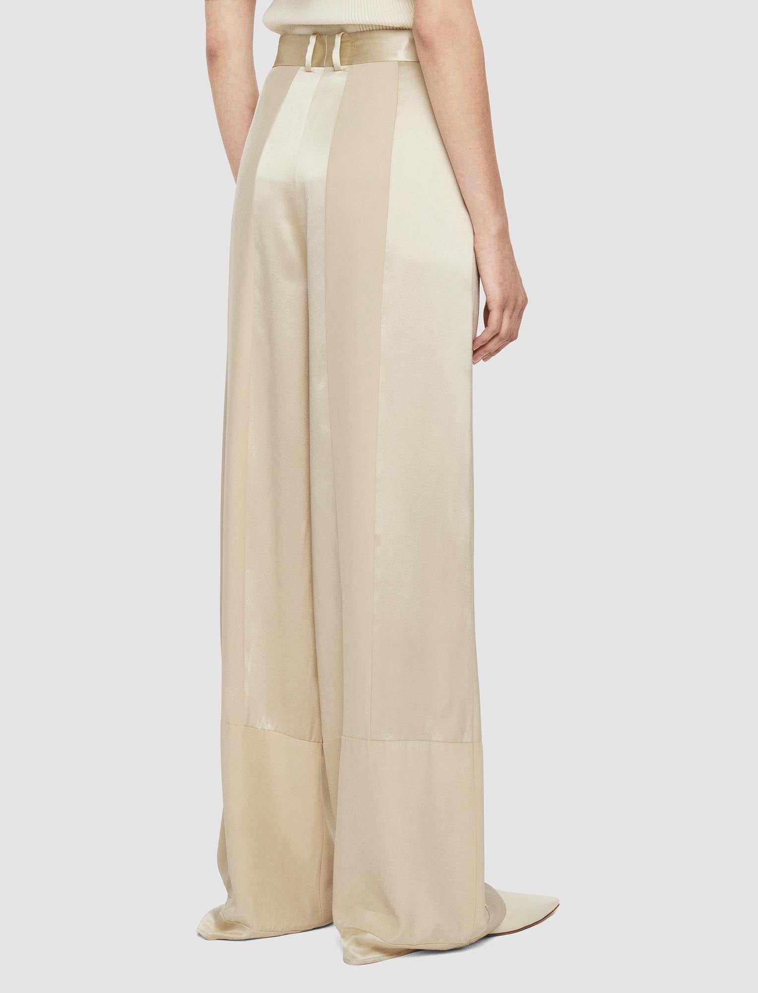 beige-corto-shiny-matte-satin-trousers-JOSEPH