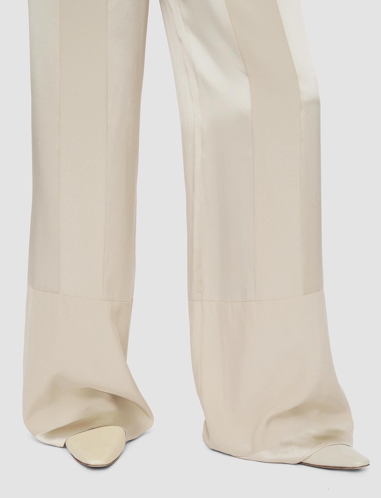 beige-corto-shiny-matte-satin-trousers-JOSEPH