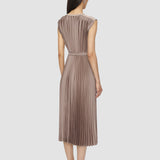 Volta Knit Weave Plissé ドレス
