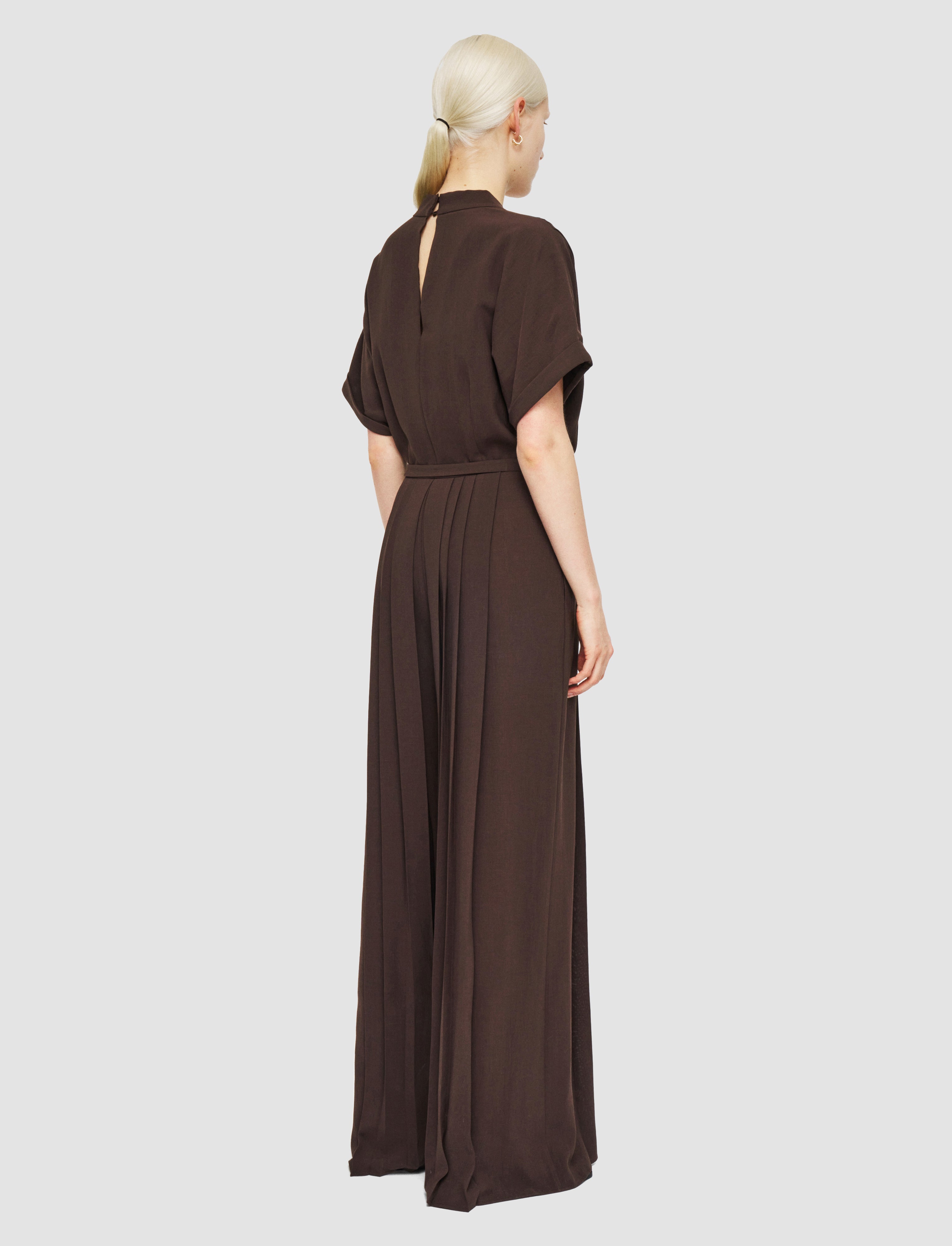 brown-sofia-airy-plisse-jumpsuit-JOSEPH