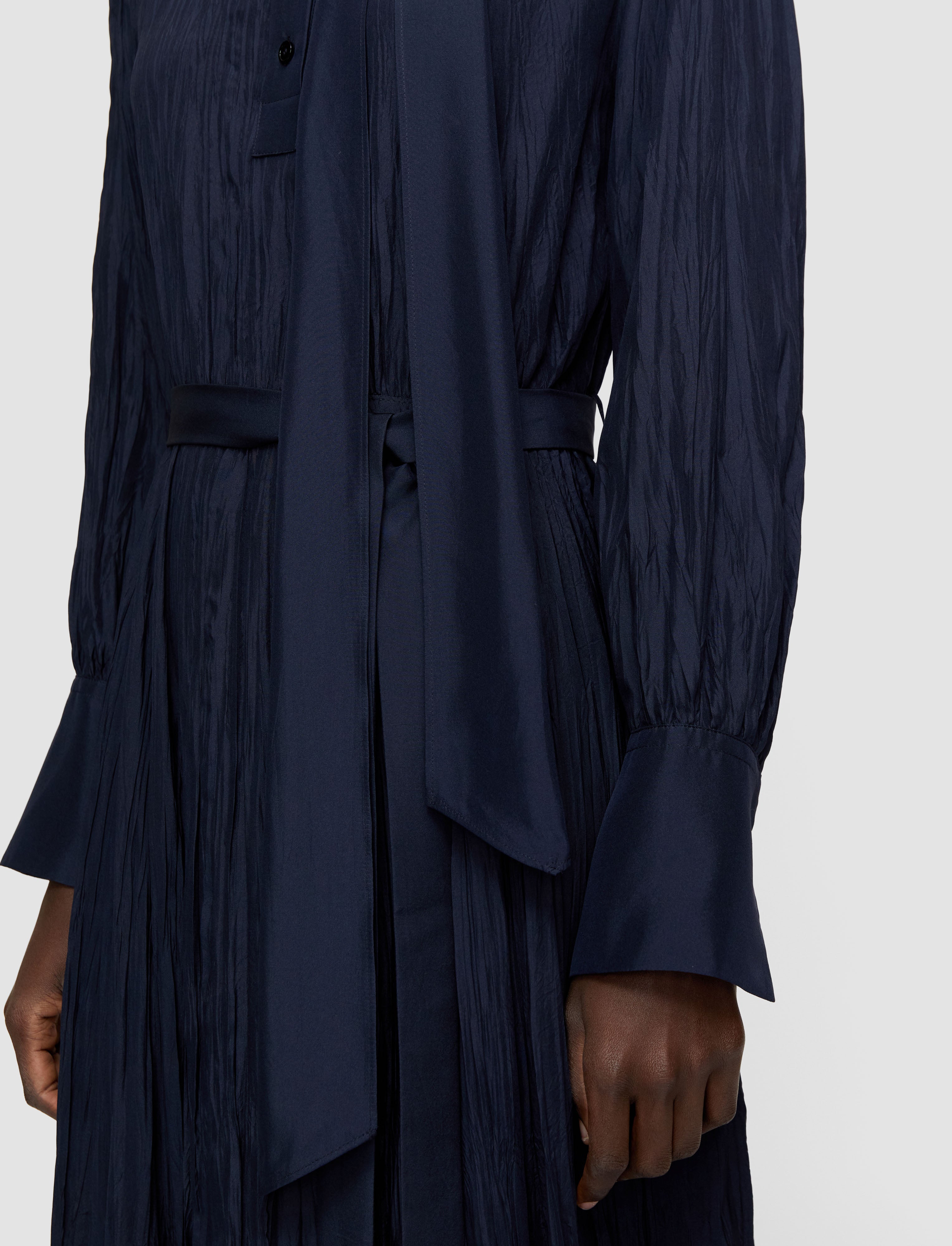 blue-lisa-habotai-silk-dress-JOSEPH