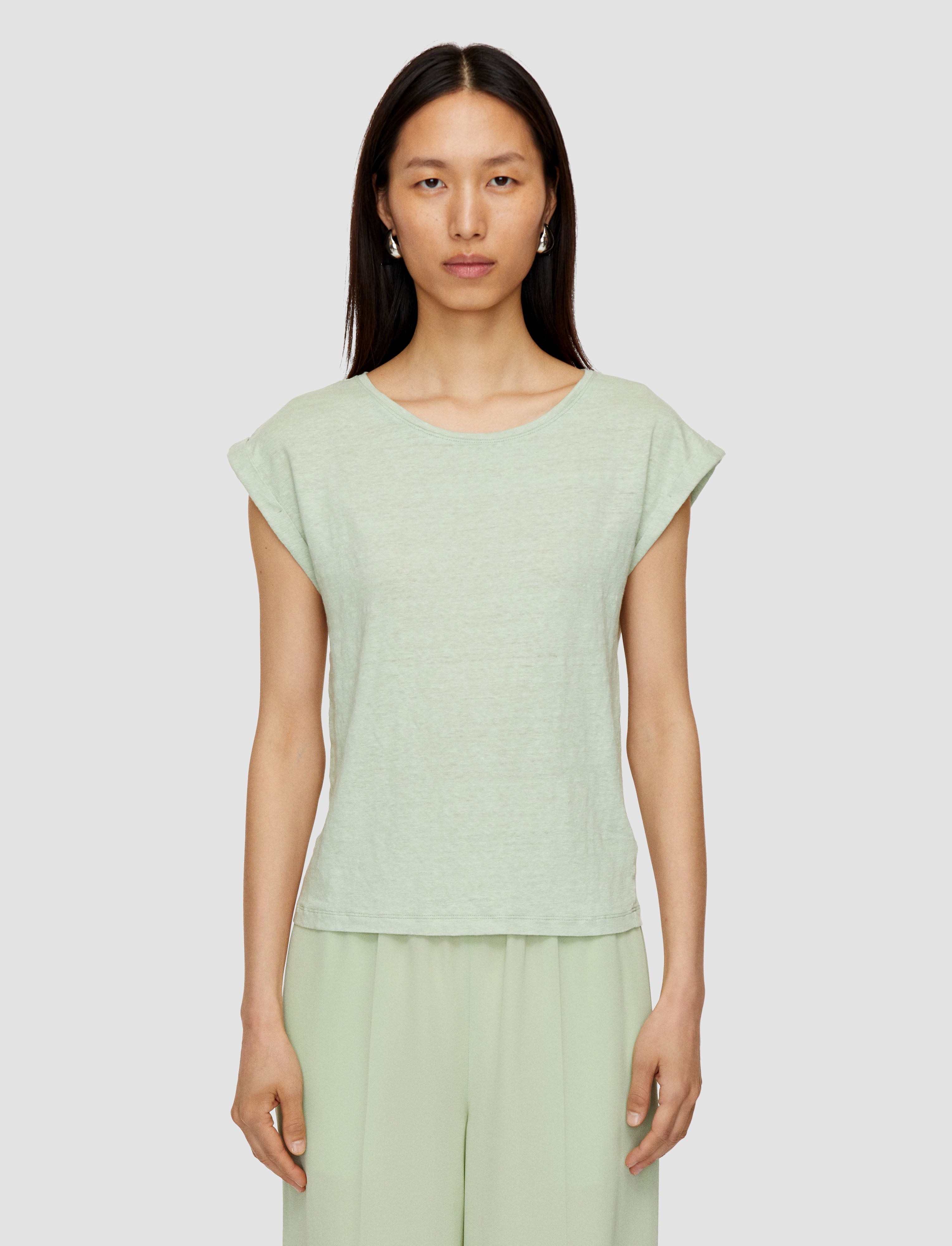 vert-haut-en-lin-et-jersey-JOSEPH