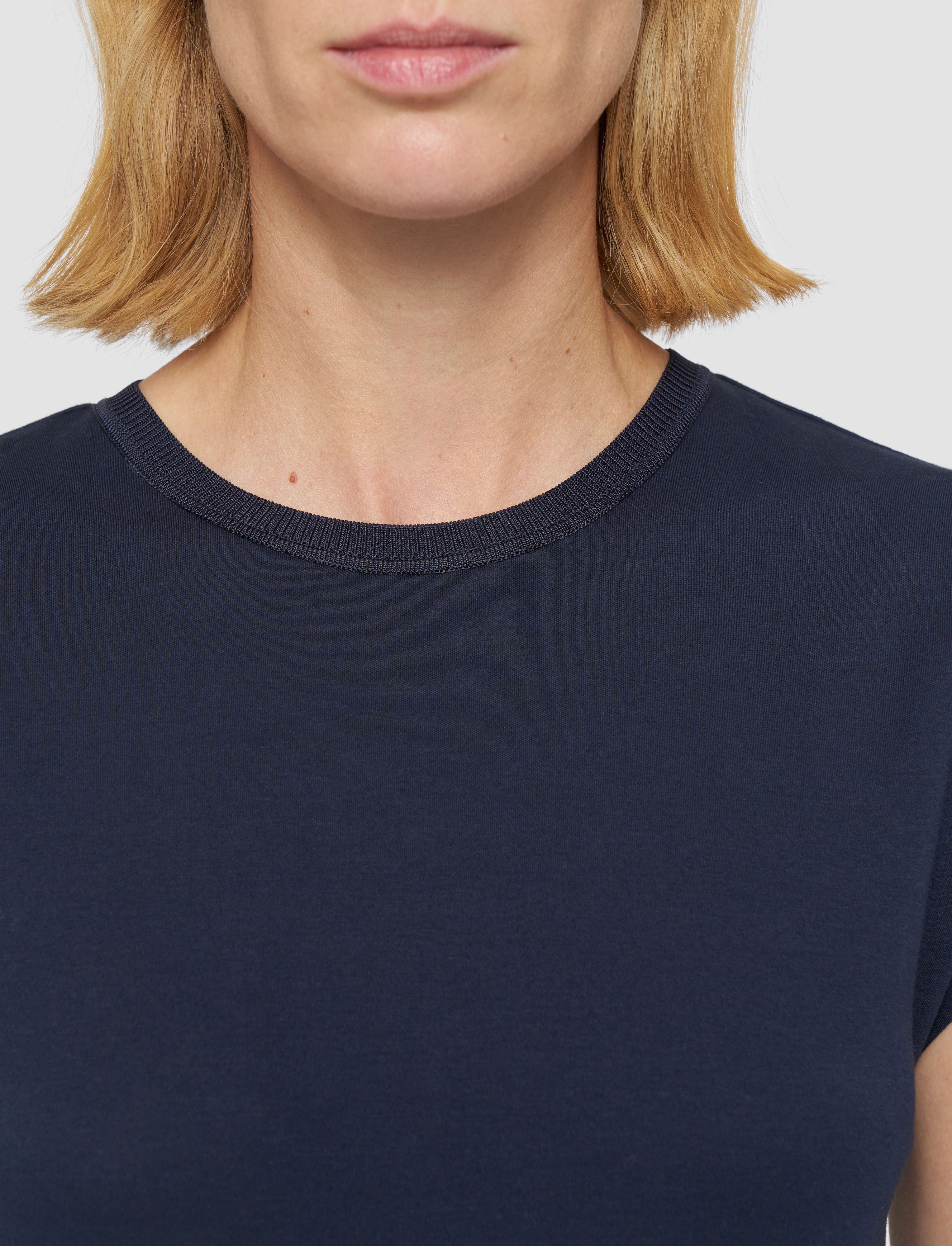 青-cotton-poplin-jersey-ドレス-JOSEPH