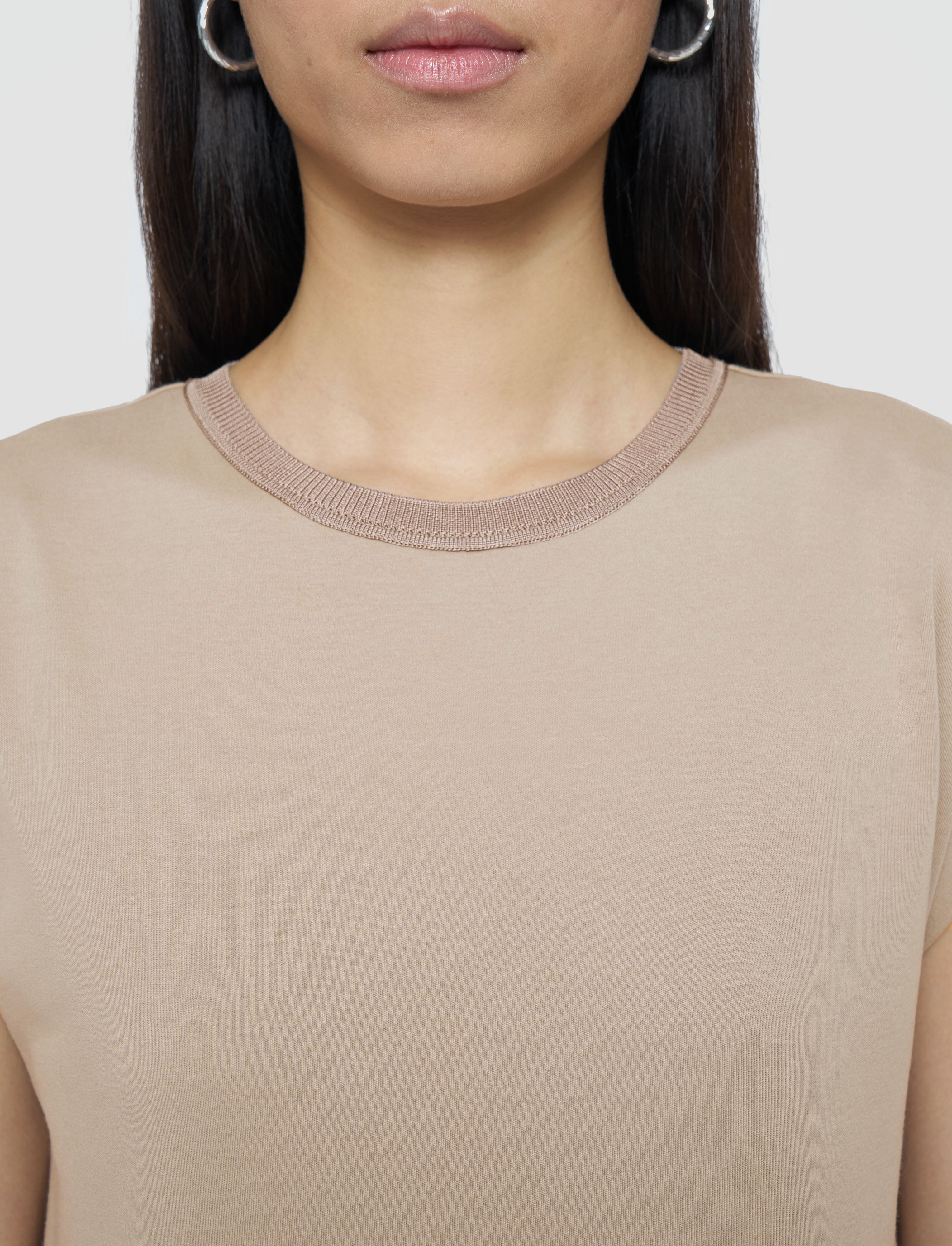 gris-robe-en-popeline-de-coton-et-jersey-JOSEPH