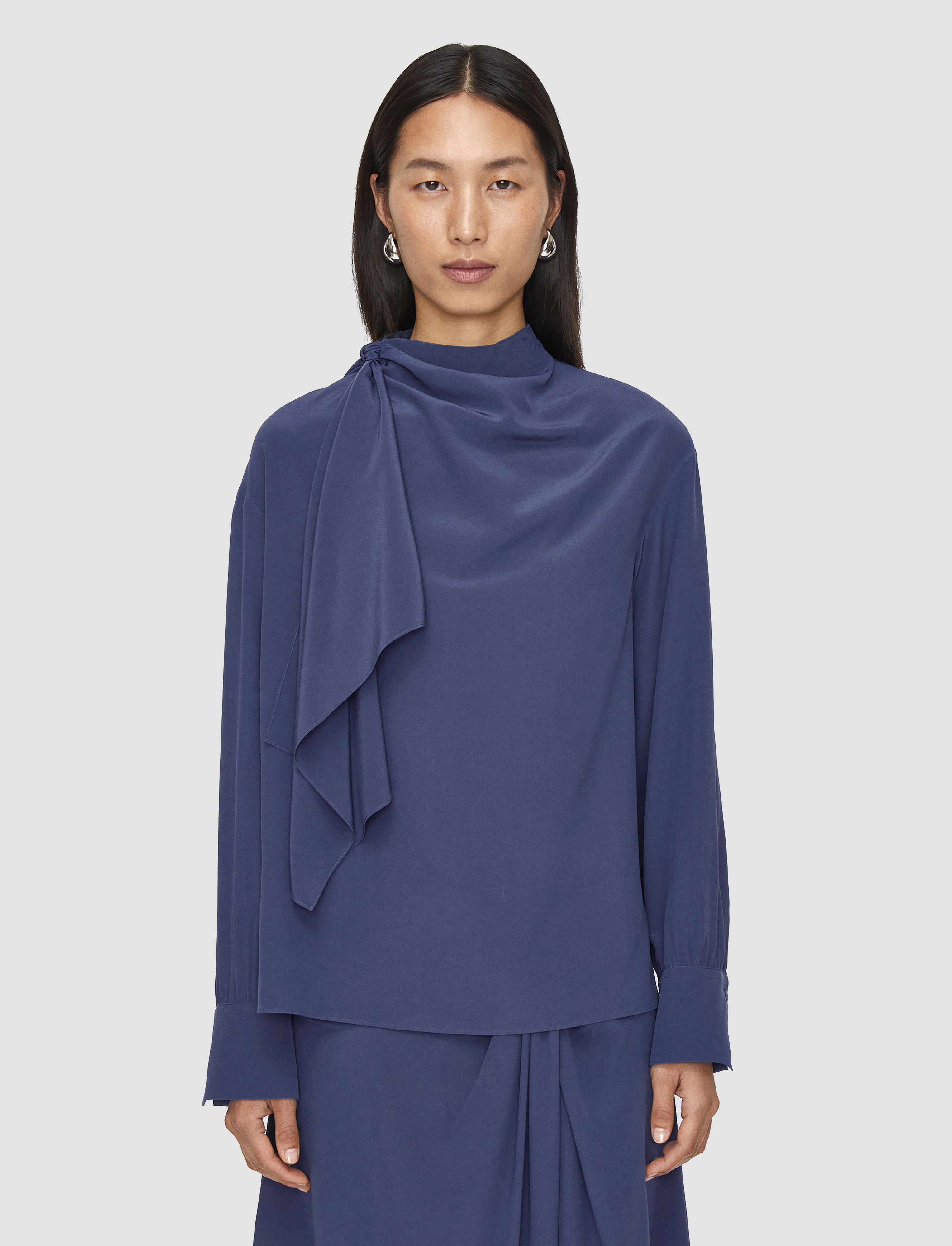 blue-juliana-crepe-de-chine-knot-silk-blouse-JOSEPH