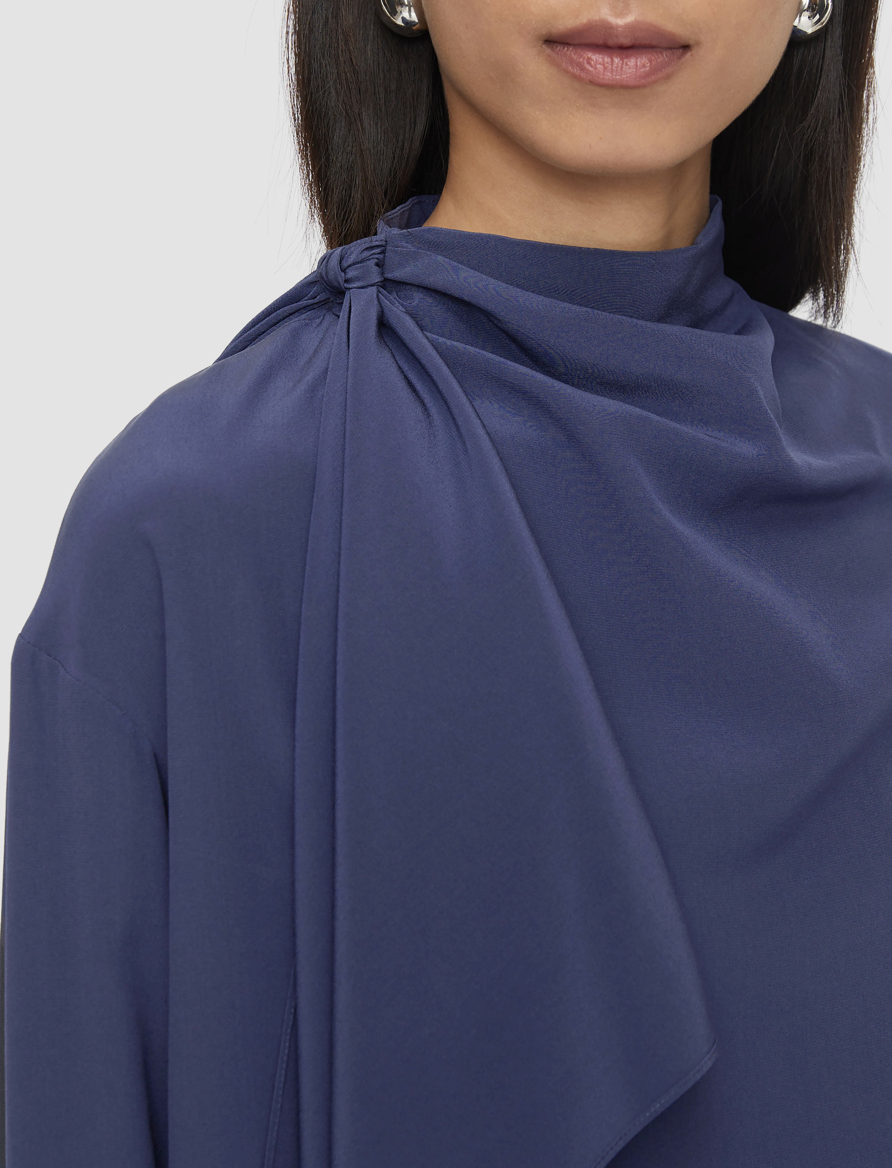 blue-juliana-crepe-de-chine-knot-silk-blouse-JOSEPH