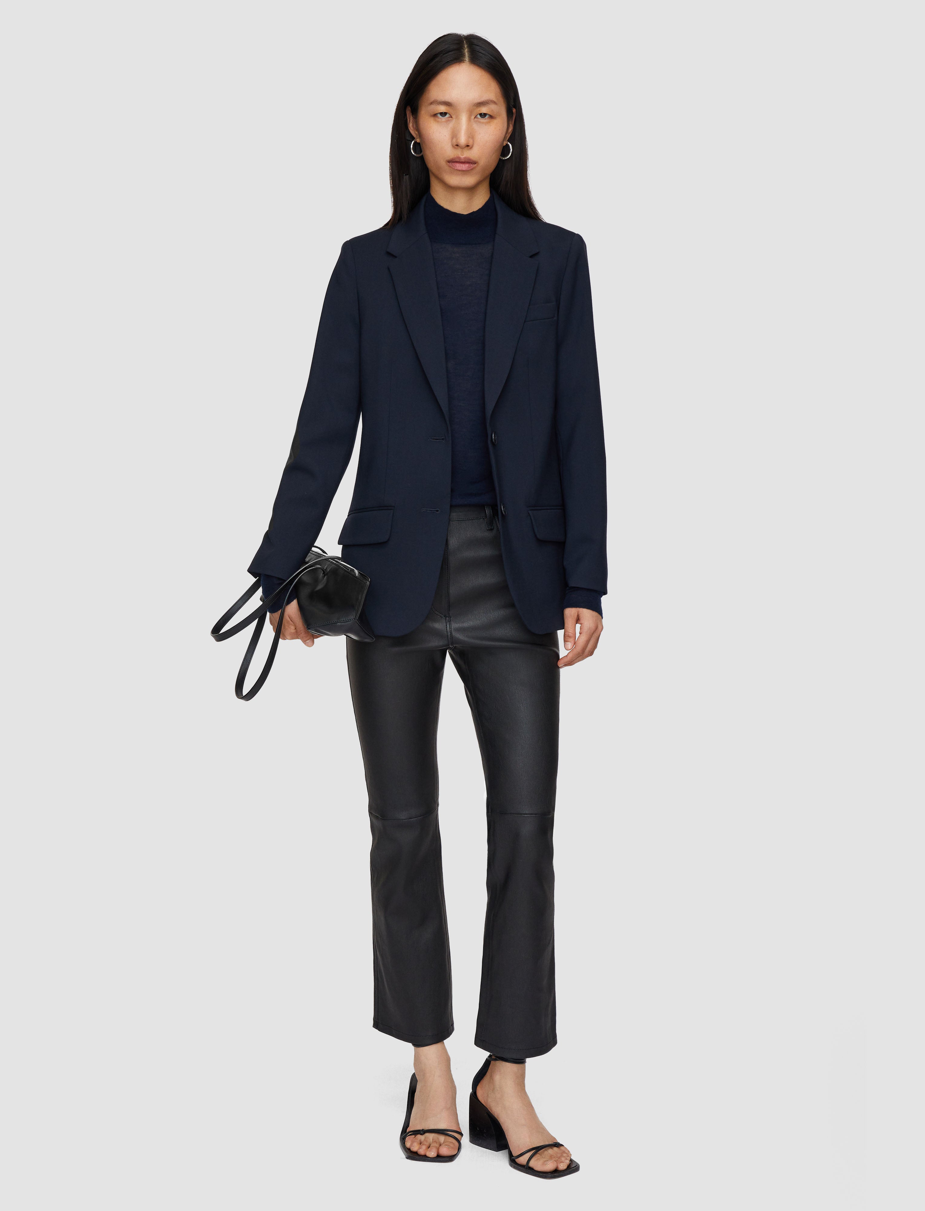 bleu-veste-jackie-en-laine-stretch-JOSEPH