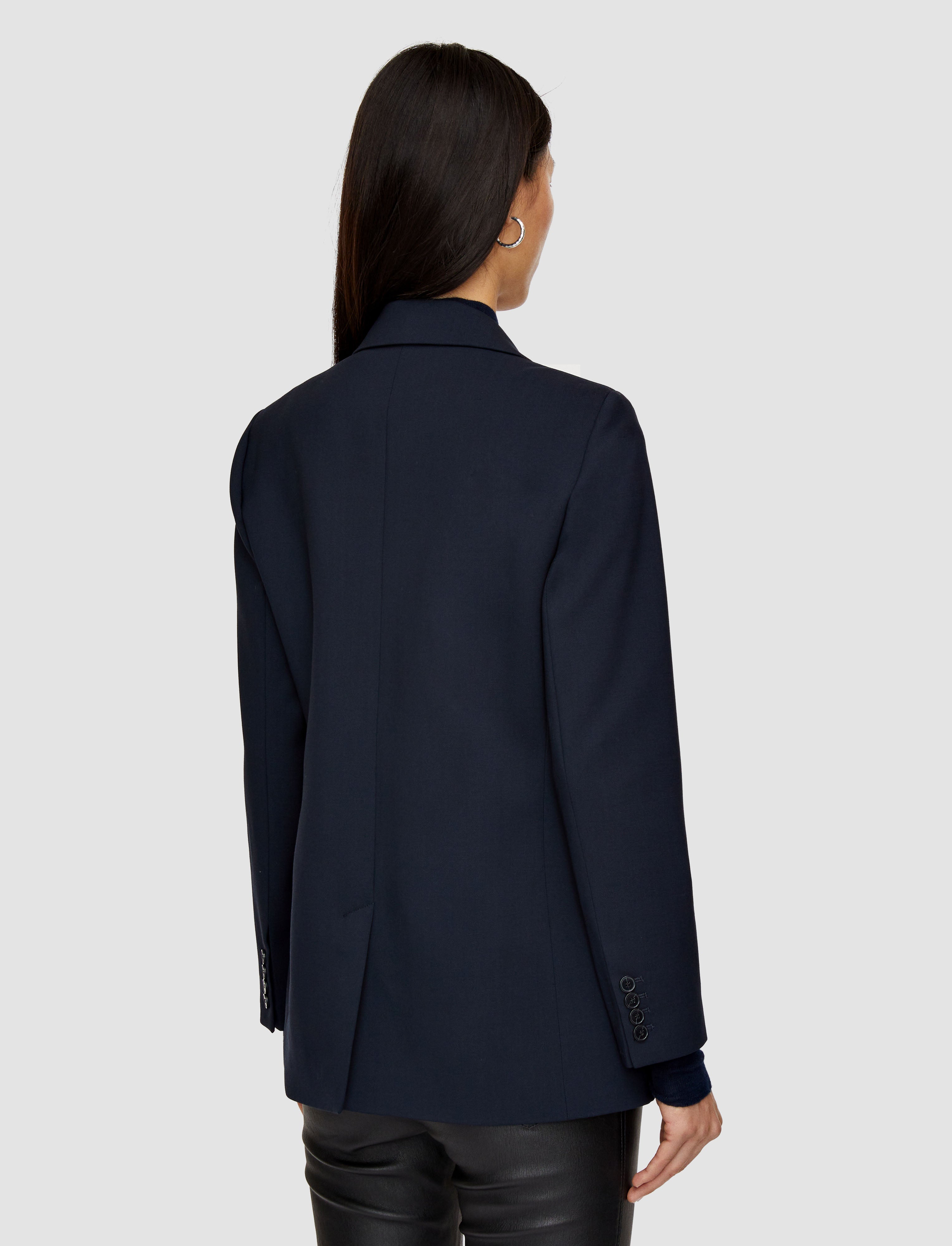 bleu-veste-jackie-en-laine-stretch-JOSEPH