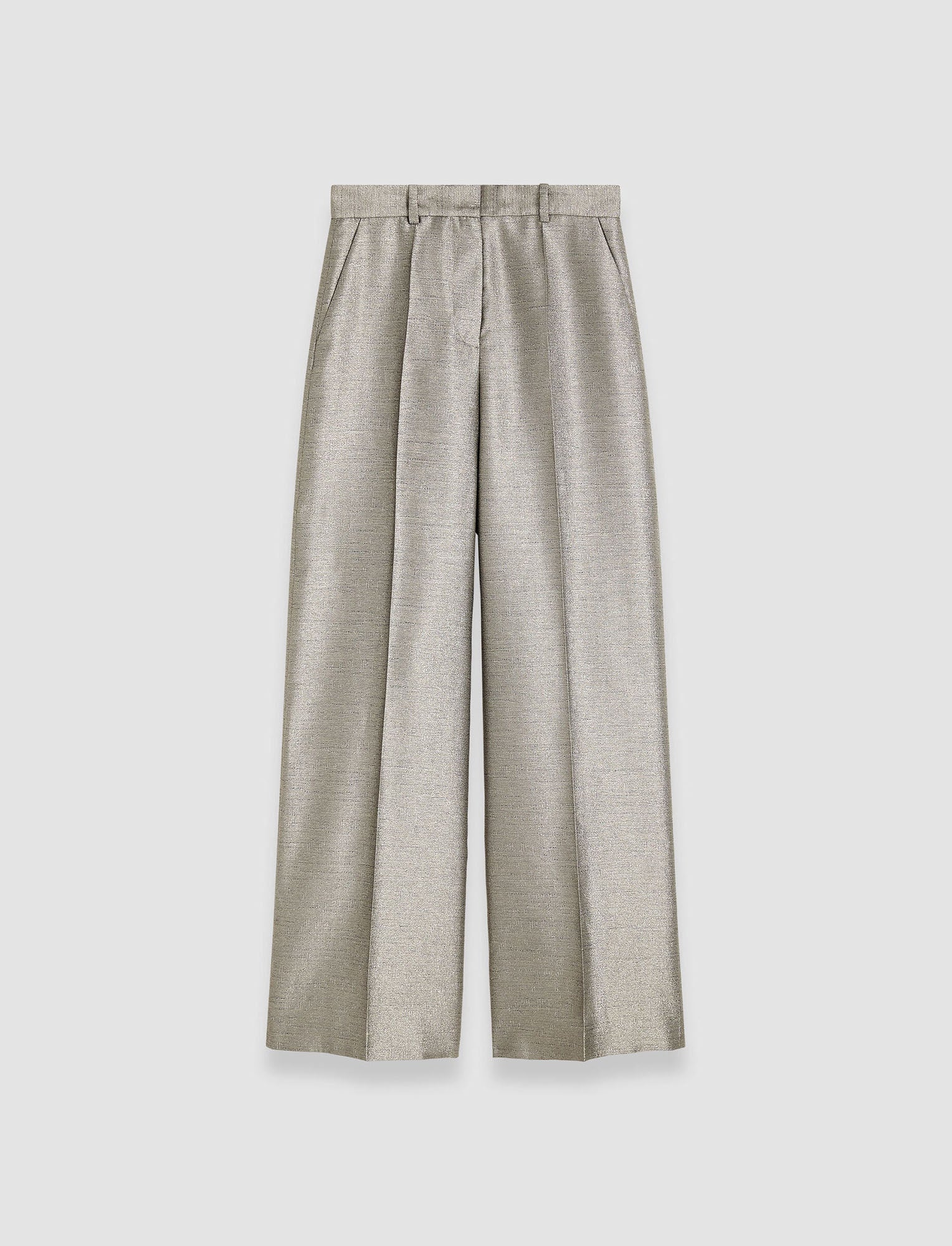 gold-textured-metallic-alana-trousers-JOSEPH