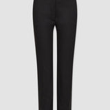 Black Bing Court Light Gabardine Stretch Trousers - Joseph