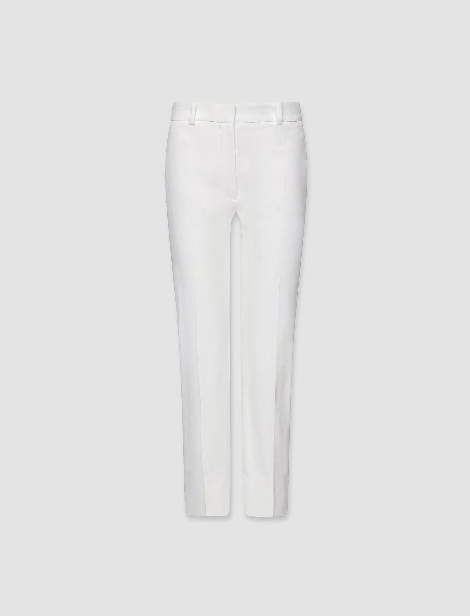 ホワイト-bing-court-light-gabardine-stretch-トラウザーズ-JOSEPH